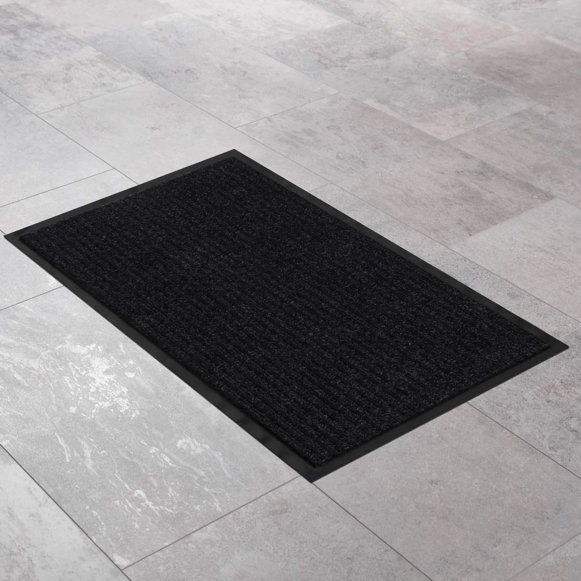 Basic Outdoor Mat, Black from PriceLows™