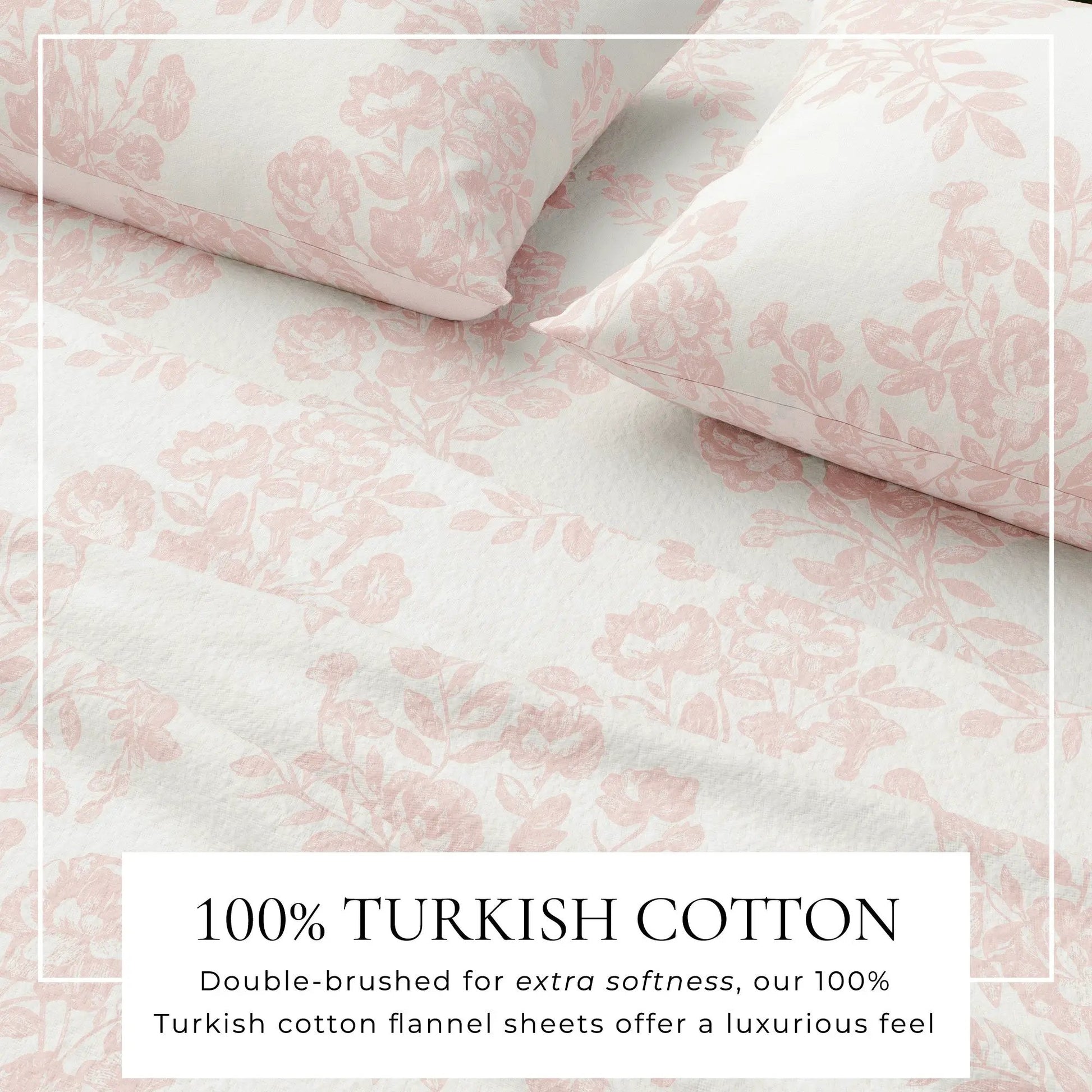 Turkish Cotton Flannel Sheet - Belle Collection from PriceLows™