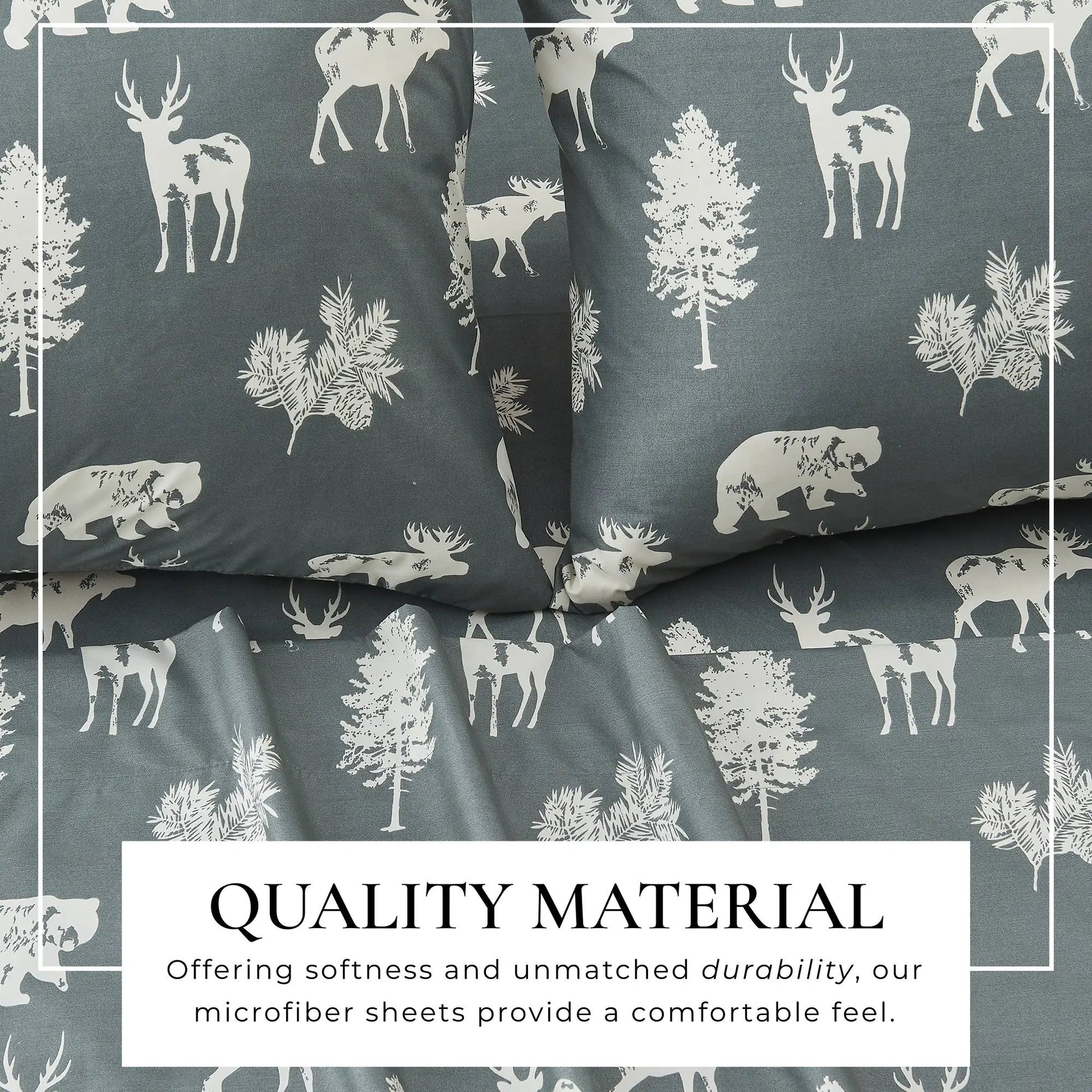 Lodge Printed Sheet Set - Mountain Ridge Collection from PriceLows™