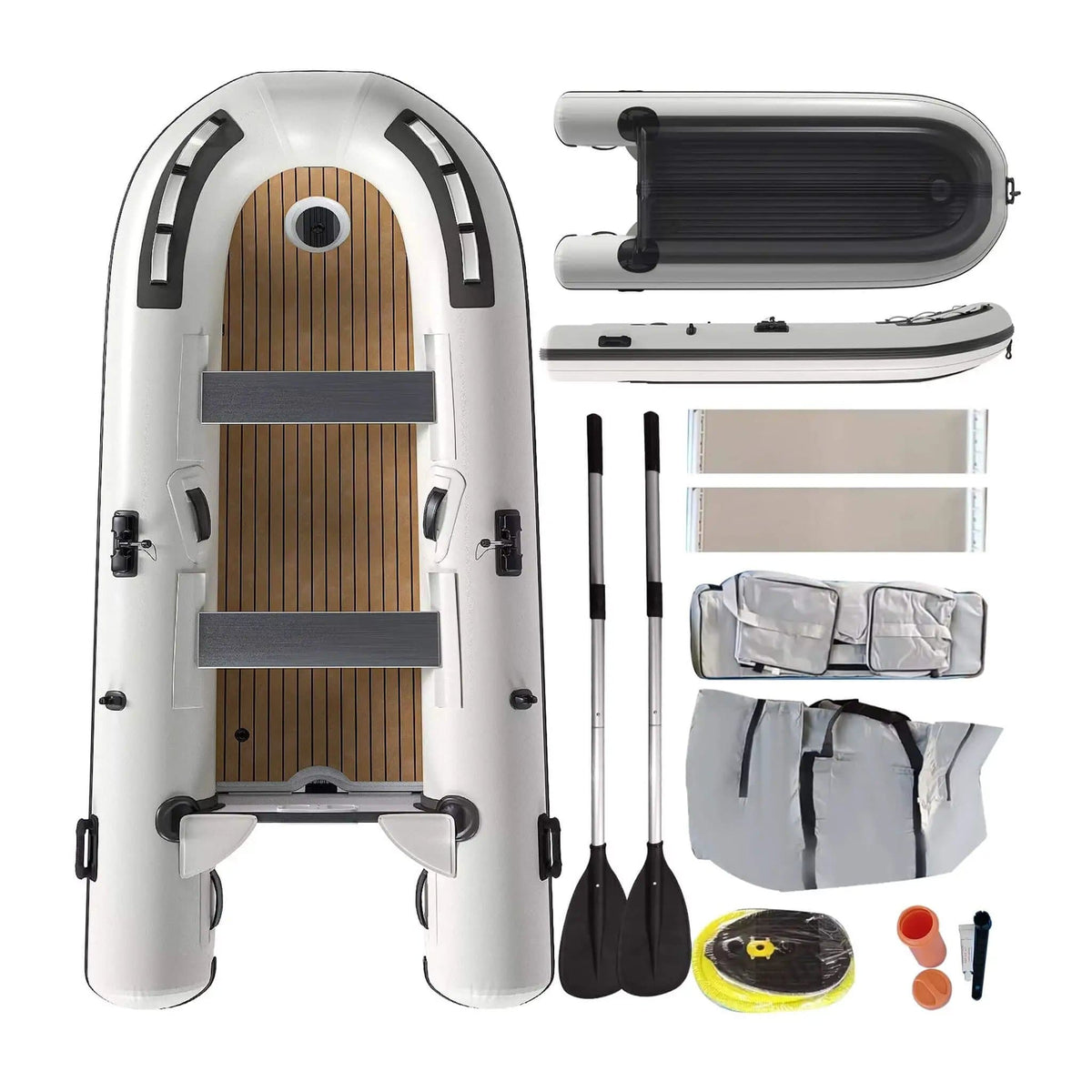 Portable Inflatable Dinghy Boat Kit With Accessories | Inflatable Boat | Home Use | Home