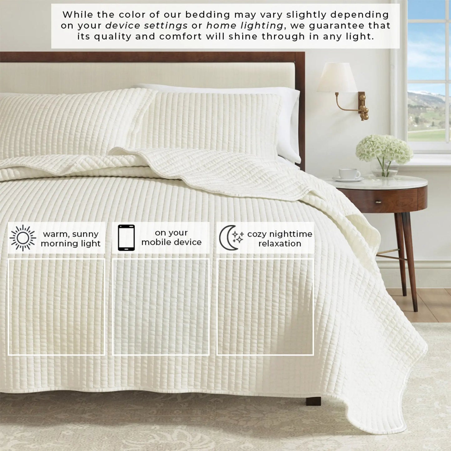 Solid Quilt - Alicia Collection from PriceLows™