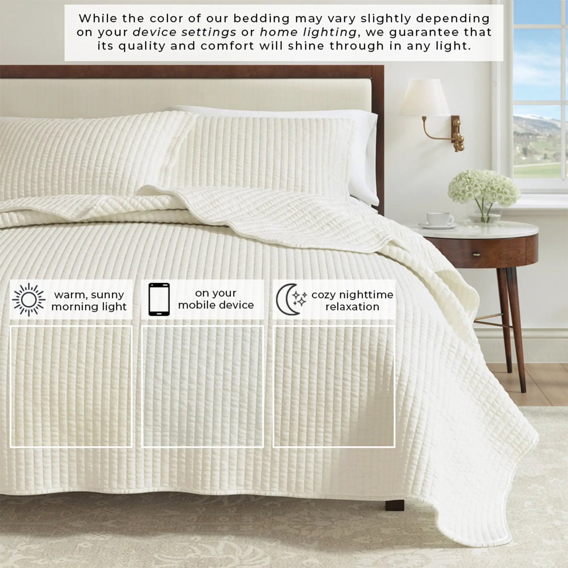 Solid Quilt - Alicia Collection from PriceLows™