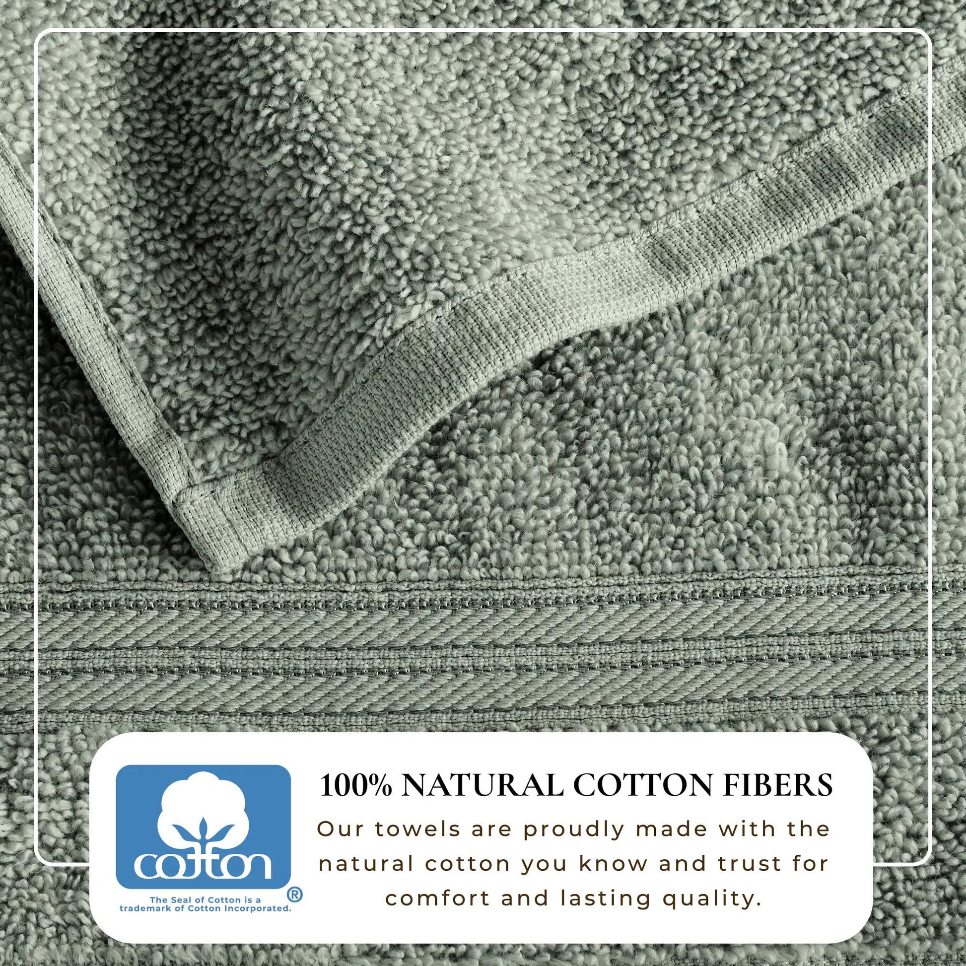 Cotton Terry Bath Towel Set - Cooper Collection from PriceLows™
