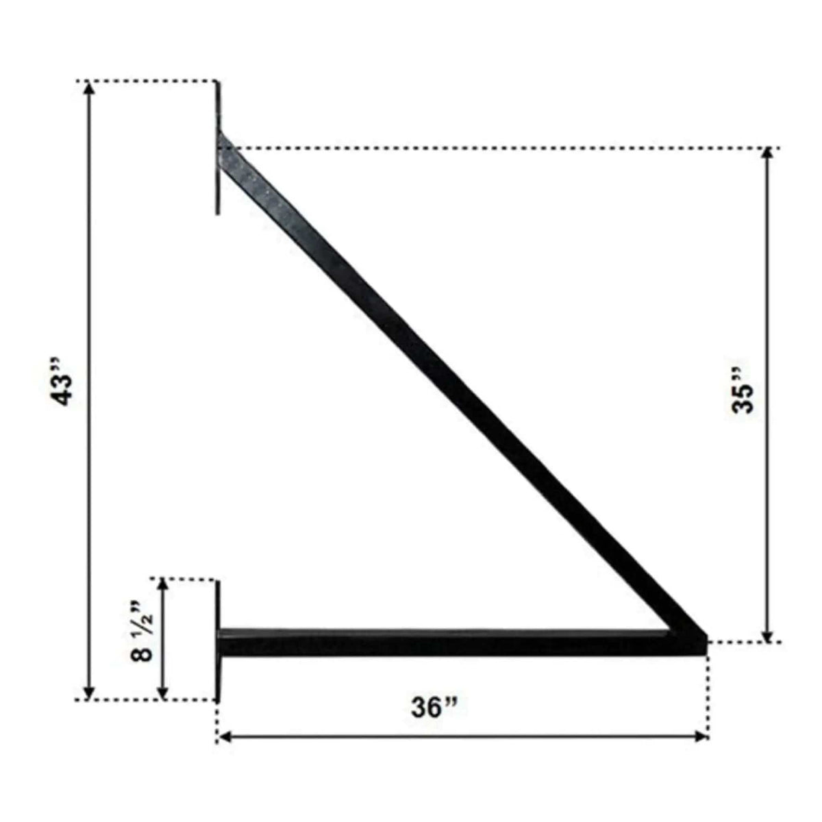 Heavy-Duty Prague-Style Premium Steel Sliding Driveway Gate | Steel | Home Use | Home