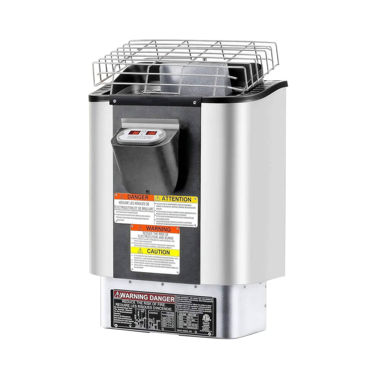 Haven Premium All Weather Outdoor Pinewood Barrel Sauna Kit With 4.5KW Heater And | 4.5 kW | Tempered Glass | Infrared Sauna