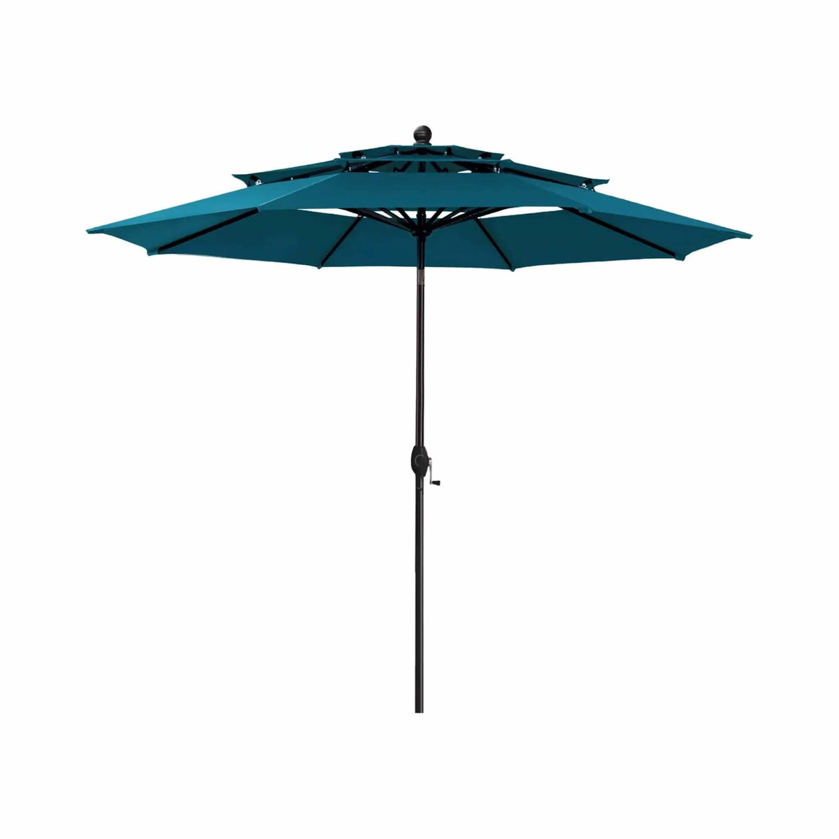Premium 6-Piece Bar Patio Furniture Set With Umbrella, Swivel Chairs, And Cushions | 6-Piece | Steel | Outdoor Furniture Set