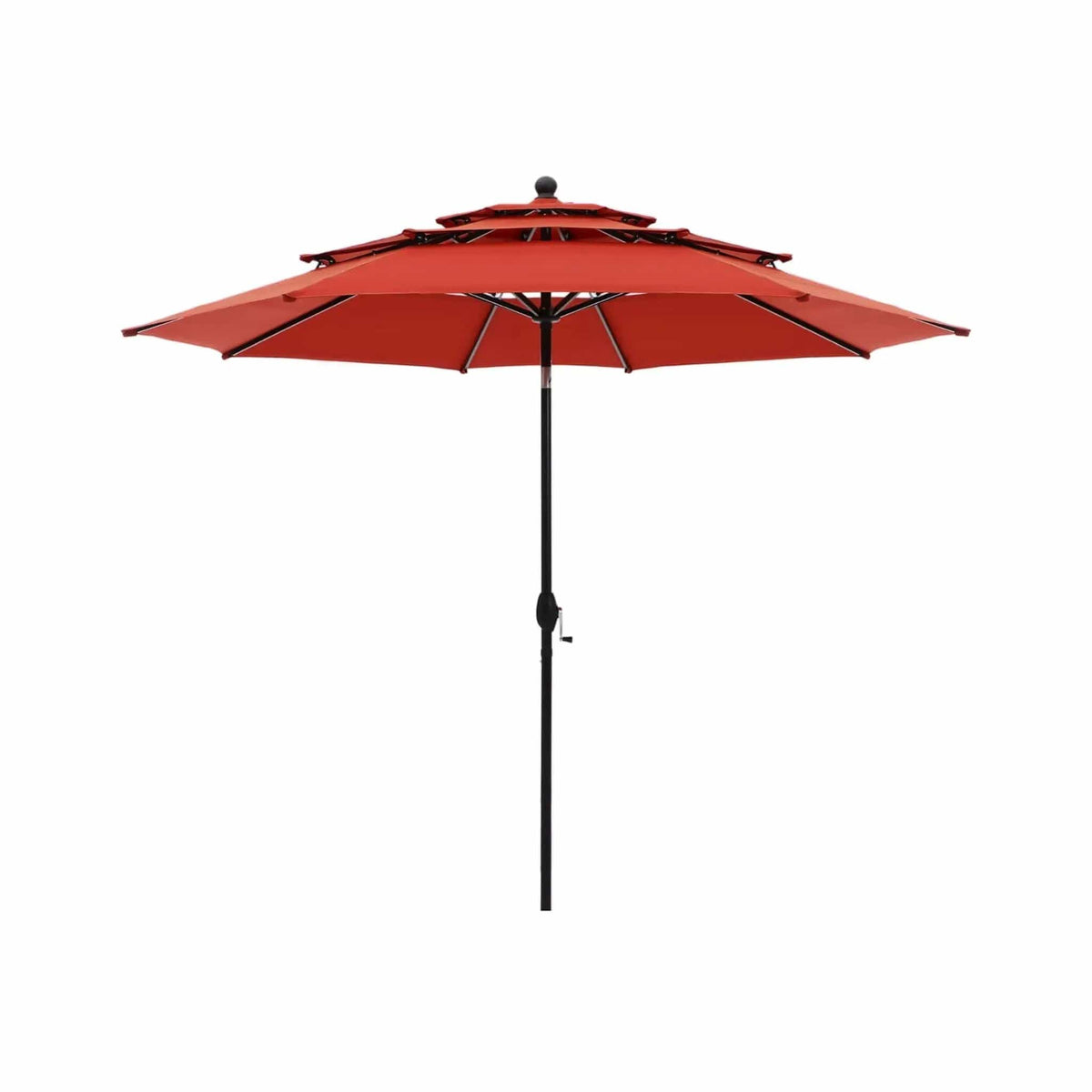Premium 6-Piece Bar Patio Furniture Set With Umbrella, Swivel Chairs, And Cushions | 6-Piece | Steel | Outdoor Furniture Set