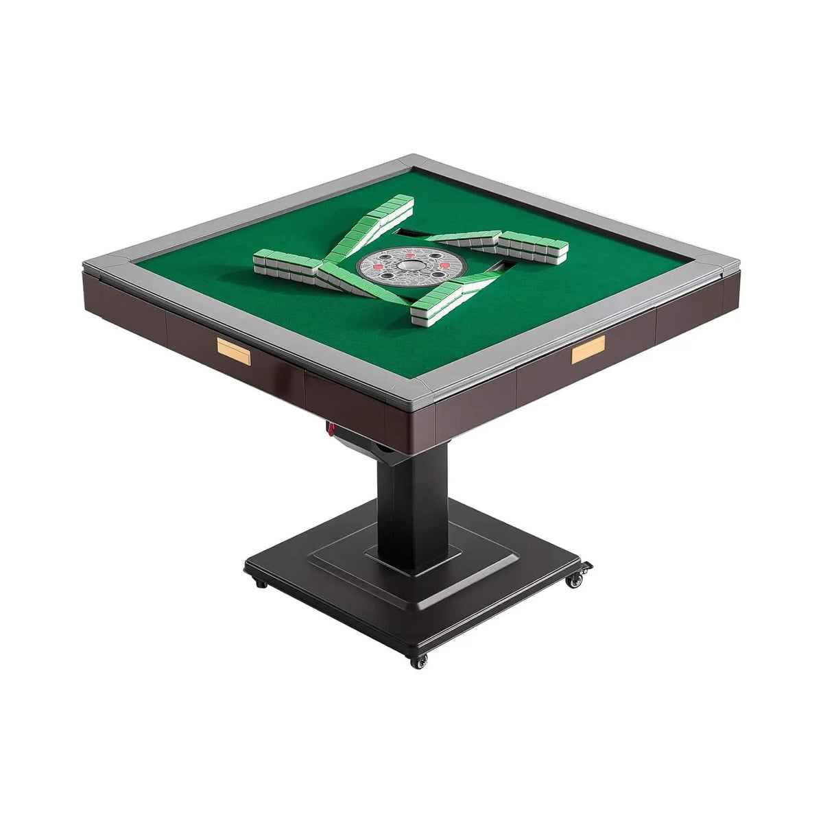 Premium Automatic Foldable Mahjong Table With Wheels And Two Sets Of Tiles | Game Table | Home Use | Home