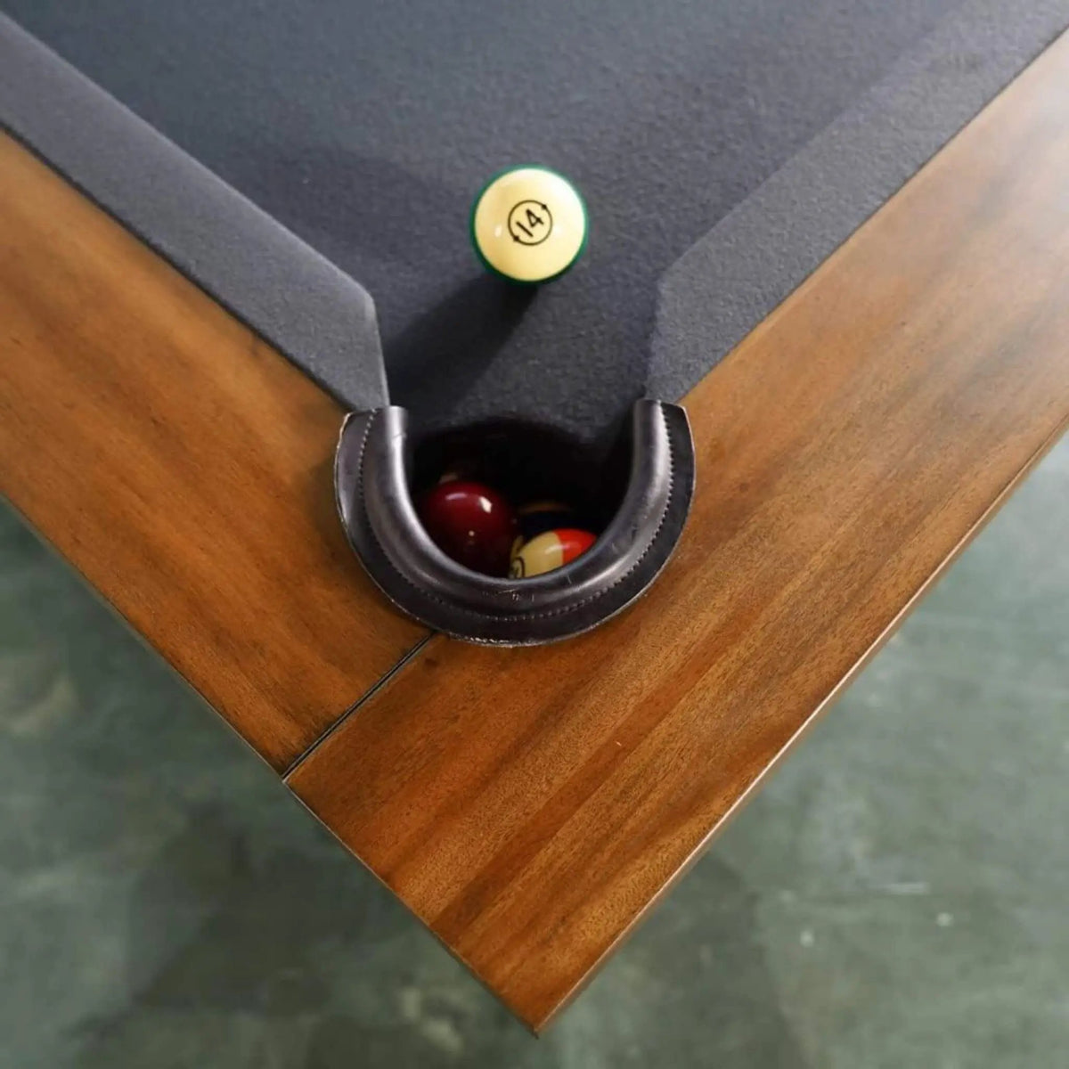 Slate Billiard Pool Table | 8FT Presli Model | Native Acacia Solid Wood | Custom Table Accessories