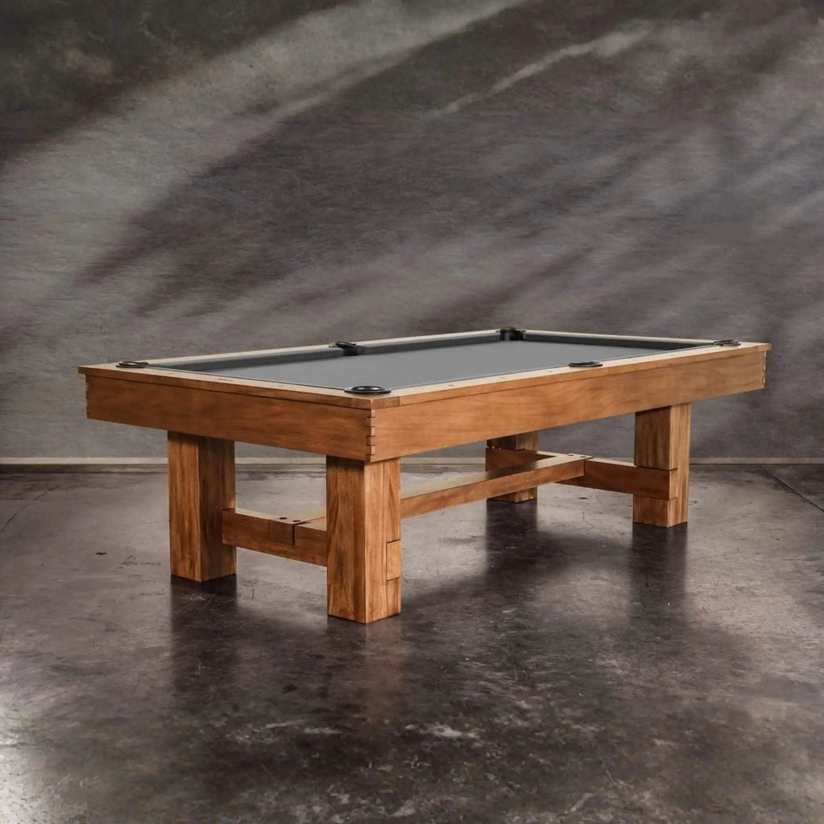 Slate Billiard Pool Table | 8FT Presli Model | Native Acacia Solid Wood | Custom Table Accessories