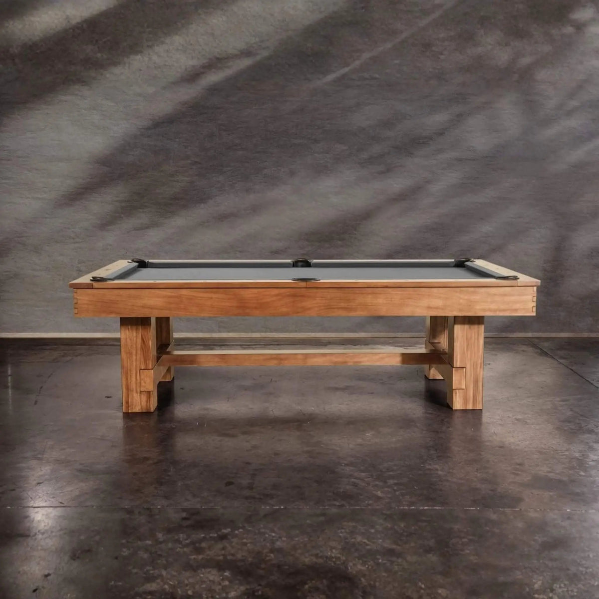 Slate Billiard Pool Table | 8FT Presli Model | Native Acacia Solid Wood | Custom Table Accessories