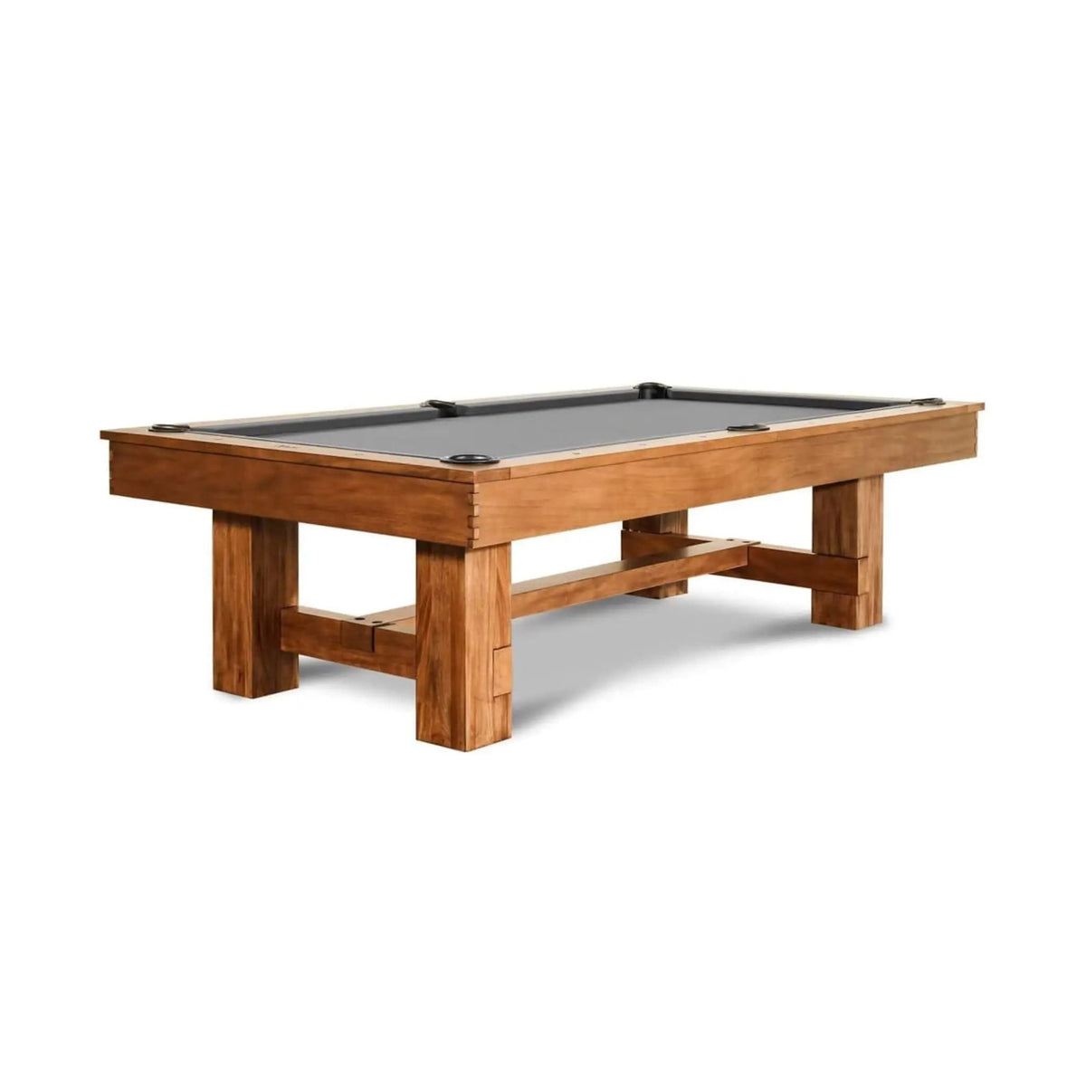 Slate Billiard Pool Table | 8FT Presli Model | Native Acacia Solid Wood | Custom Table Accessories