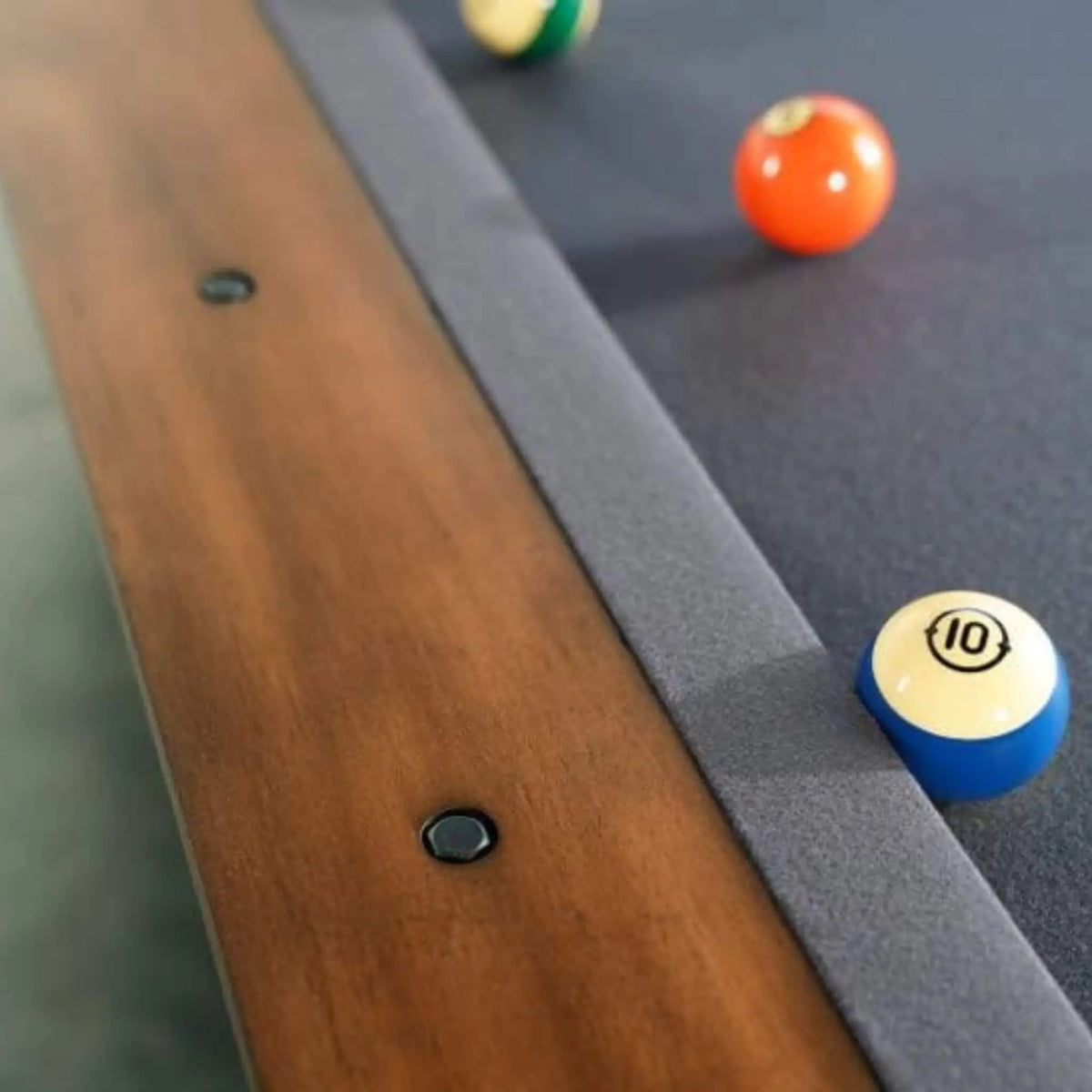 Slate Billiard Pool Table | 8FT Presli Model | Native Acacia Solid Wood | Custom Table Accessories