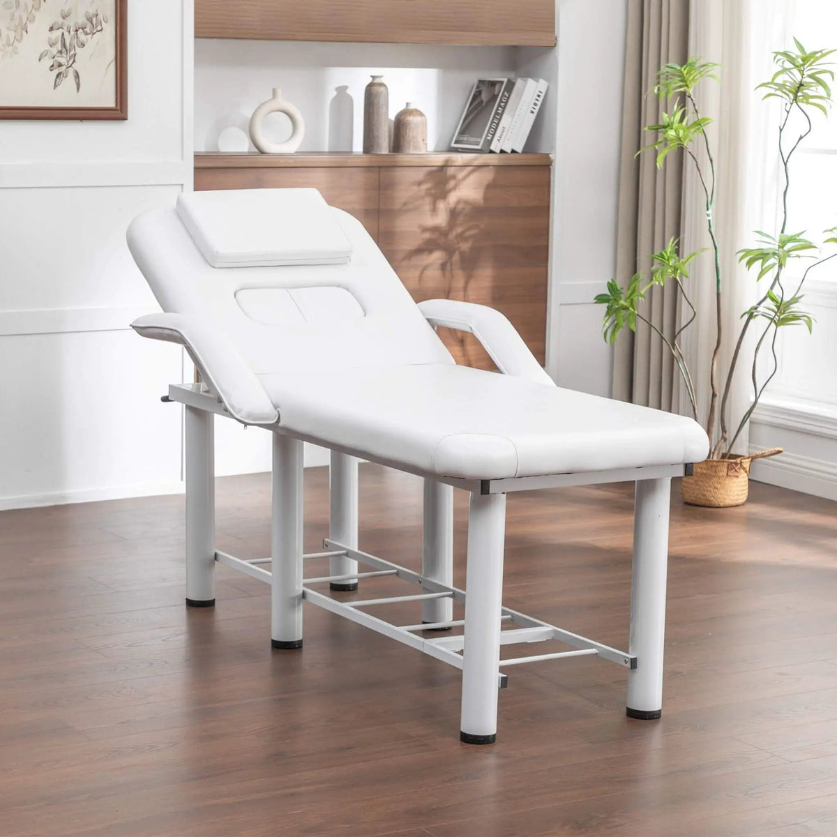 Professional Adjustable Beauty Bed | Underbed Storage | Removable Cushions | Spa And Salon Use