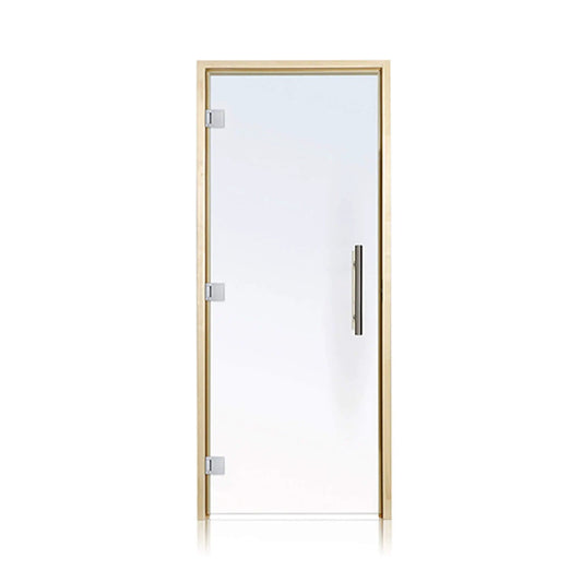 Prosaunas 36X81-Inch Aspen Clear ADA Glass Sauna Door | Tempered Glass | Outdoor Living Use | Outdoor Living