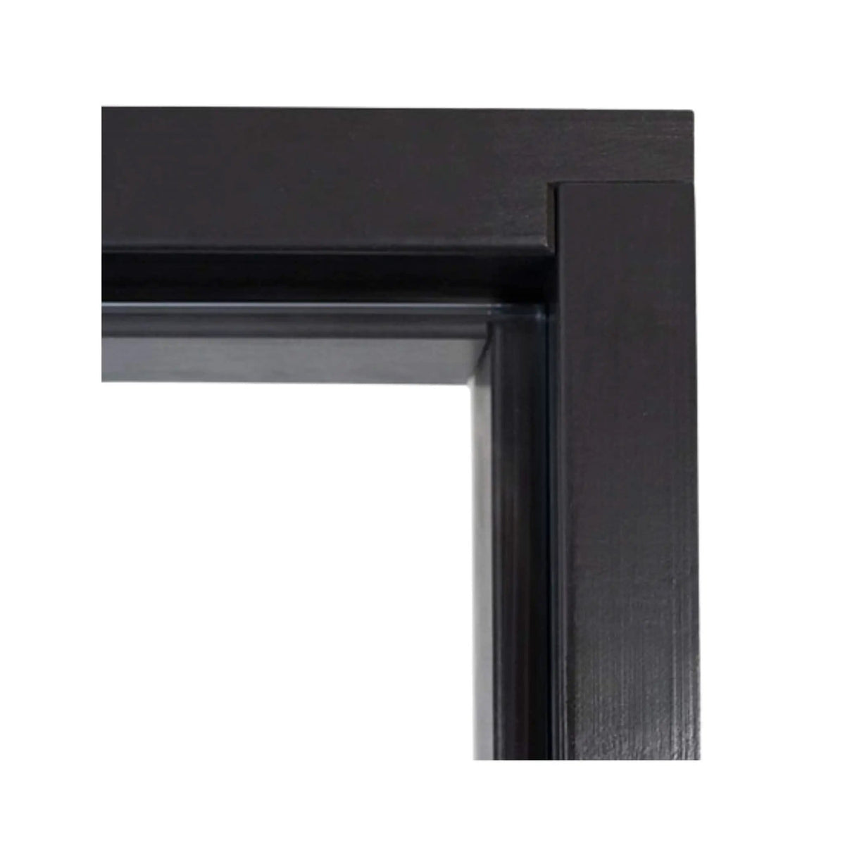 Prosaunas 24X81-Inch Black Alder Clear Glass Sauna Door | Tempered Glass | Outdoor Living Use | Outdoor Living
