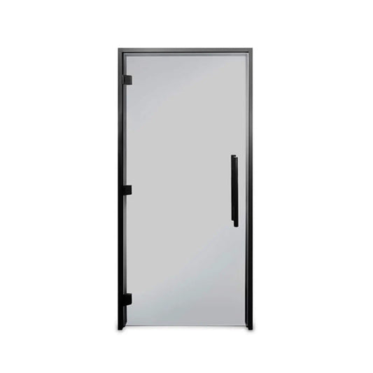 Prosaunas 36X81-Inch Black Alder Prehung ADA Tinted Glass Sauna Door | Glass | Outdoor Living Use | Outdoor Living