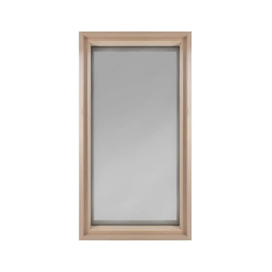 Prosaunas 16X30-Inch Framed Hemlock Tempered Dual Pane Tinted Glass Sauna Window | Tempered Glass | Sauna Accessory | Outdoor Living