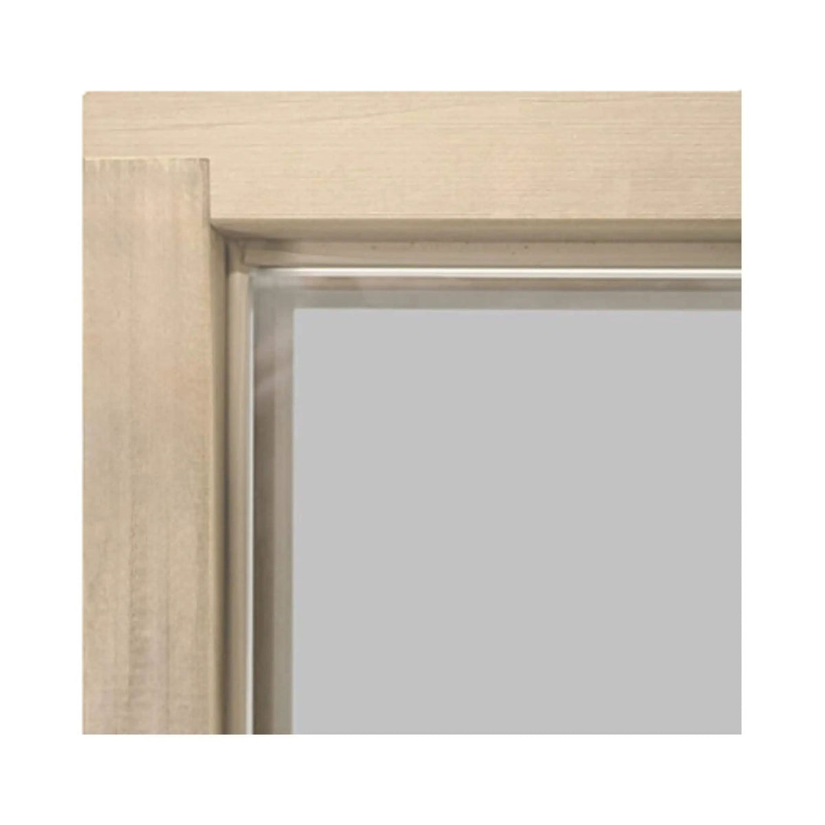 Prosaunas 24X81-Inch Prehung Tinted Glass Sauna Door With Aspen Frame | Tempered Glass | Outdoor Living Use | Outdoor Living