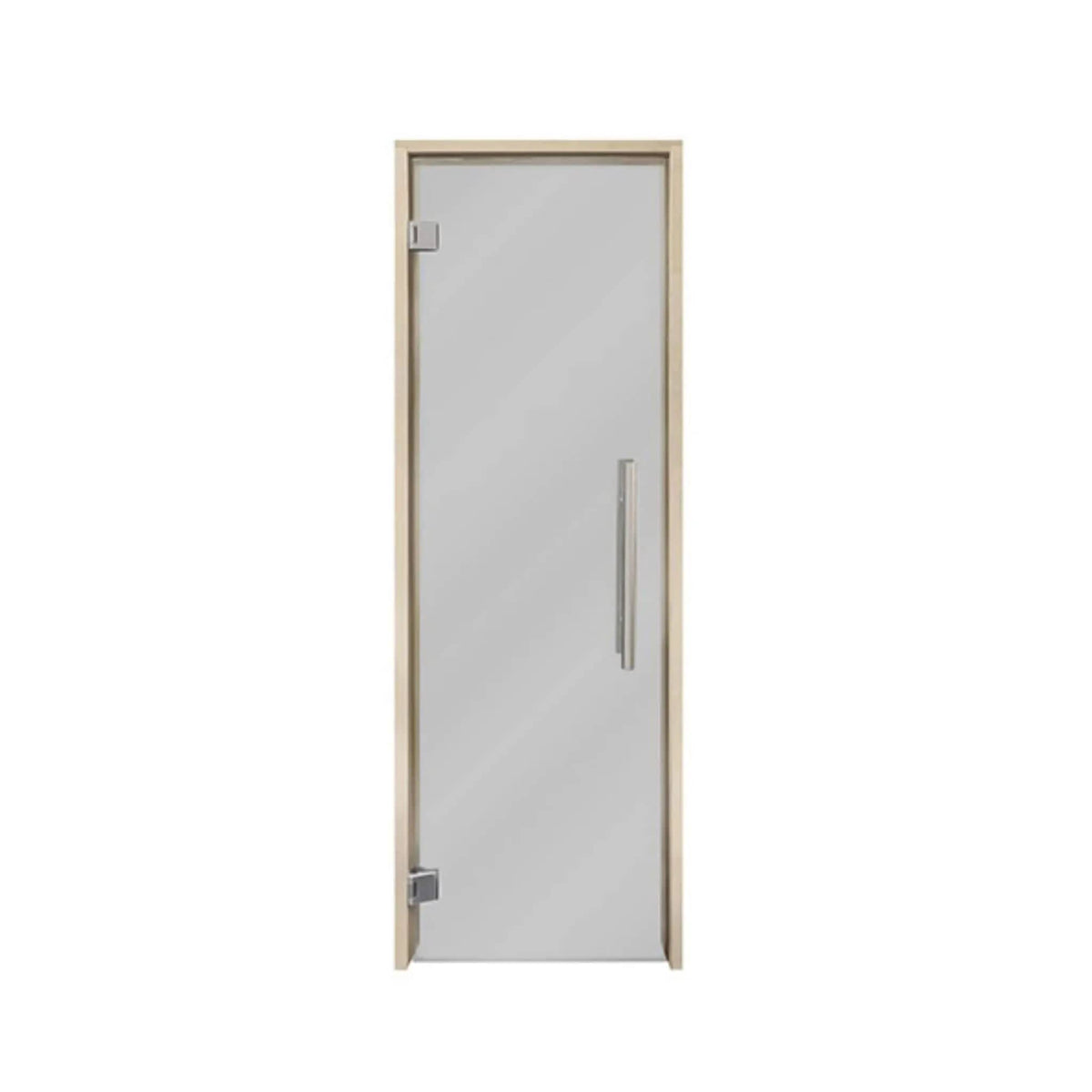 Prosaunas 24X81-Inch Prehung Tinted Glass Sauna Door With Aspen Frame | Tempered Glass | Outdoor Living Use | Outdoor Living