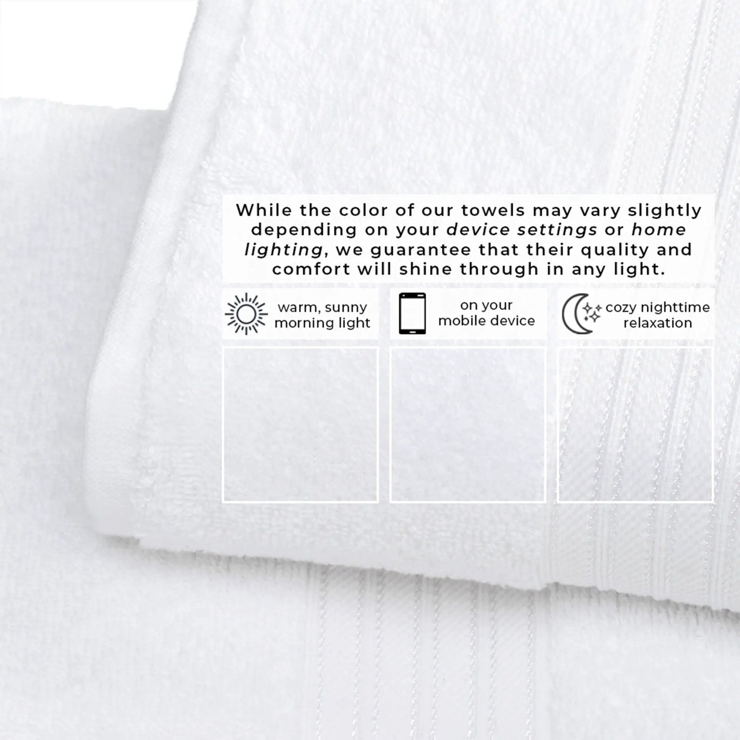 Cotton Terry Bath Towel Set - Cooper Collection from PriceLows™