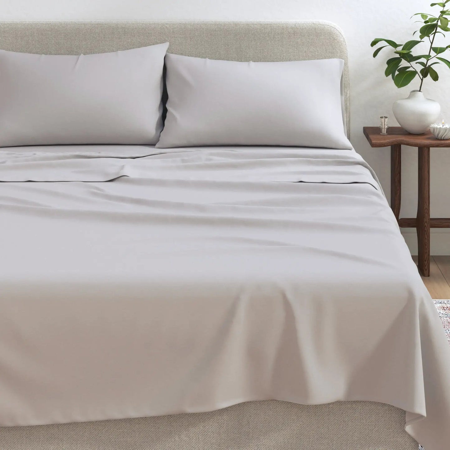 Viscose from Bamboo & Cotton Blend Jersey Knit Sheets from PriceLows™