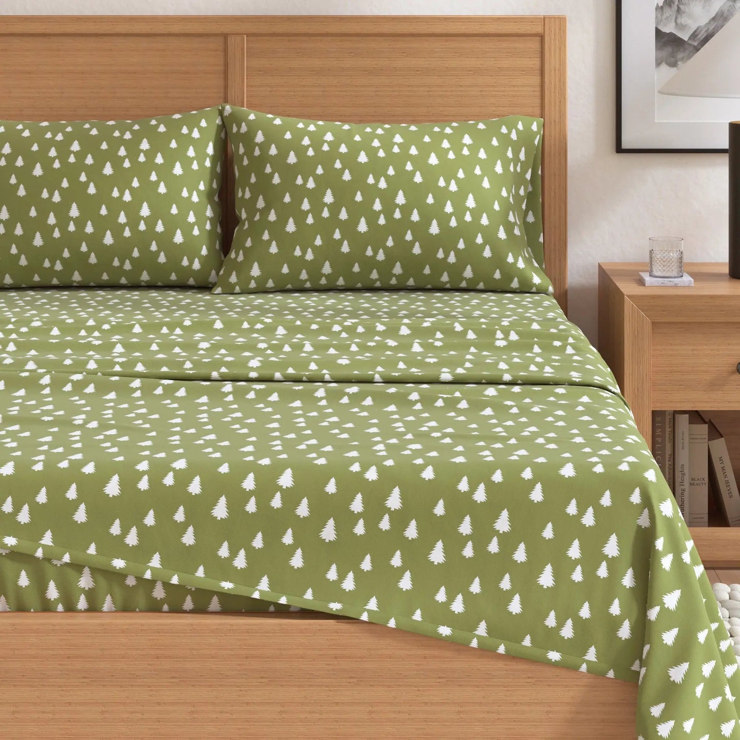 Turkish Cotton Flannel Sheet - Lakeview Collection from PriceLows™