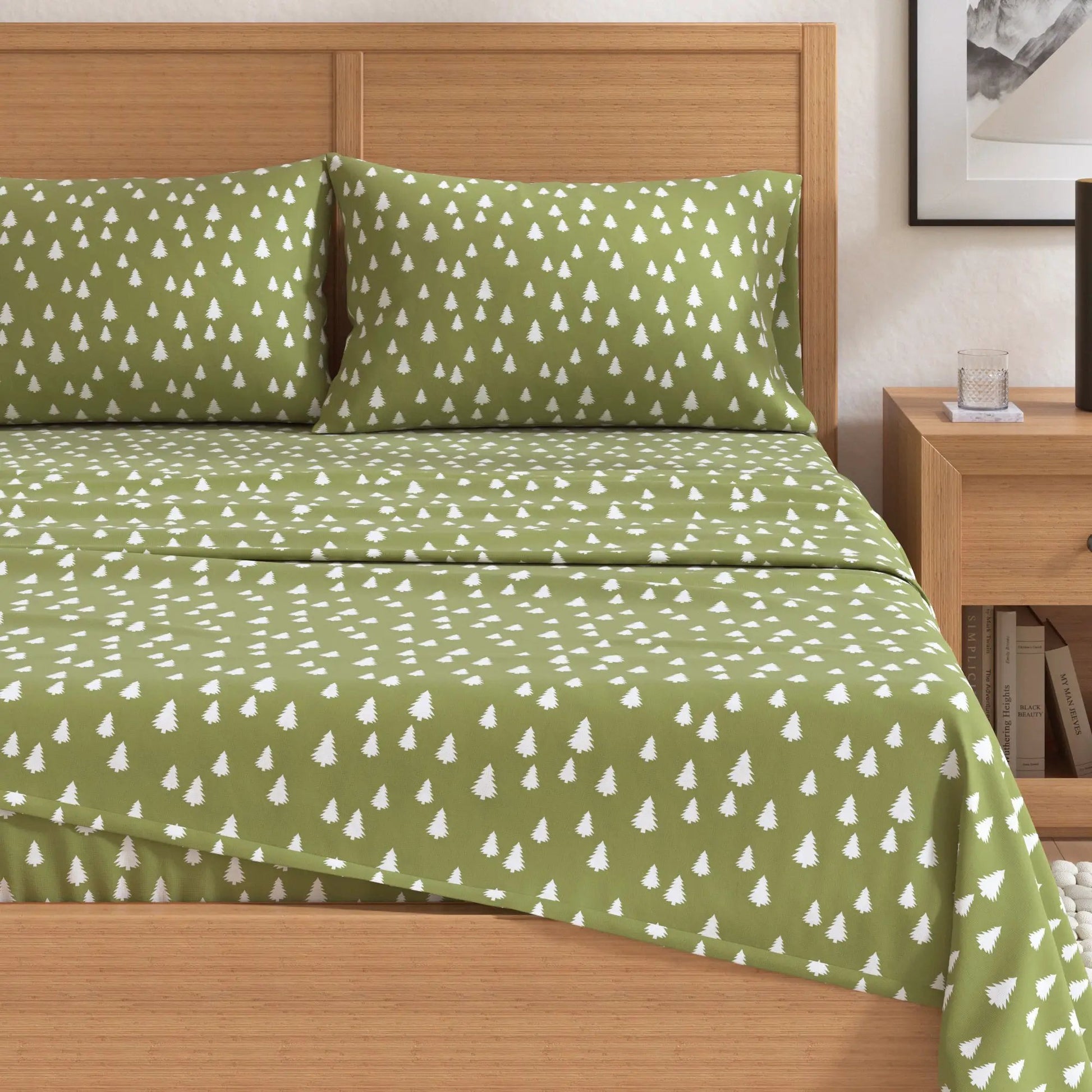 Turkish Cotton Flannel Sheet - Lakeview Collection from PriceLows™
