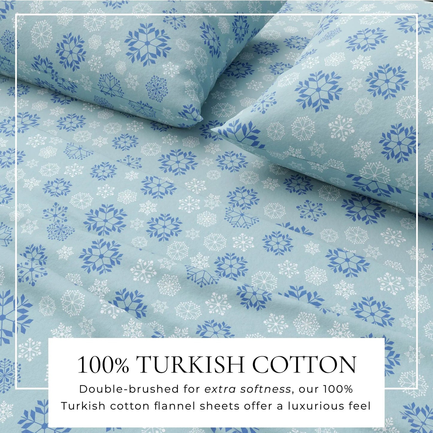 Turkish Cotton Flannel Sheet - Stratton Collection from PriceLows™