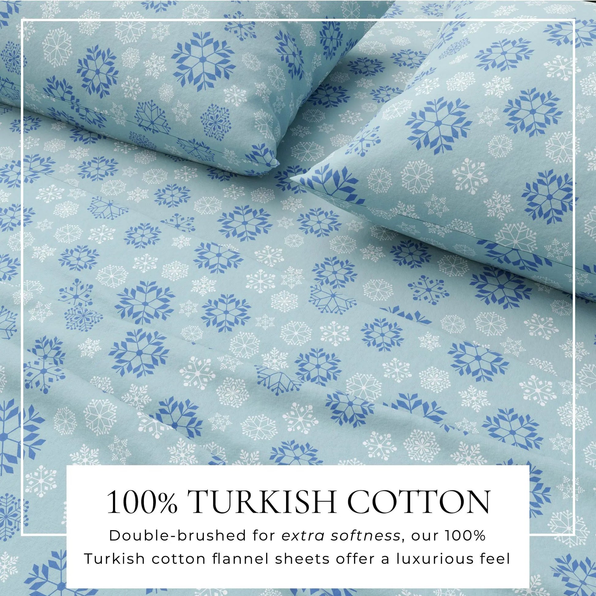 Turkish Cotton Flannel Sheet - Stratton Collection from PriceLows™