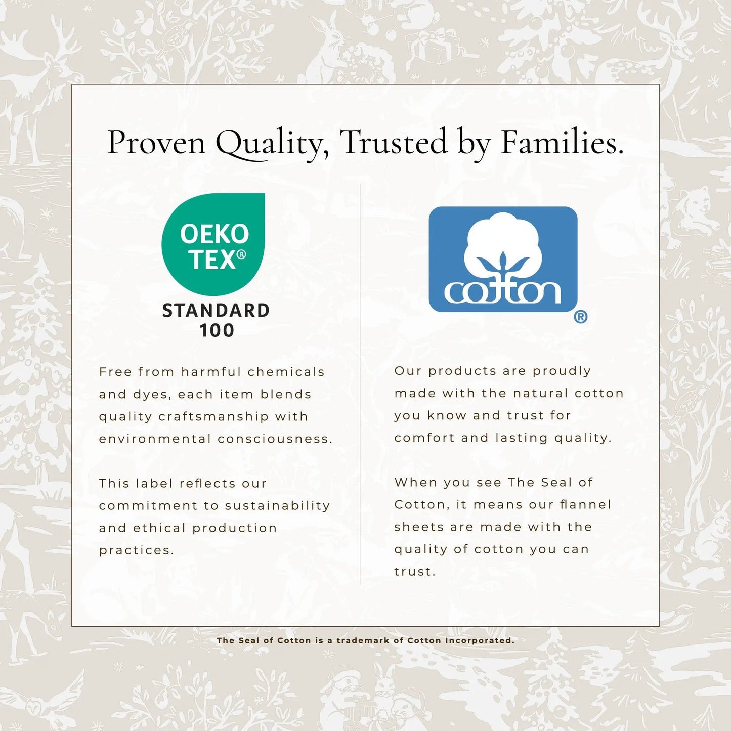 Turkish Cotton Flannel Sheet Set - Elevated Holiday Collection from PriceLows™