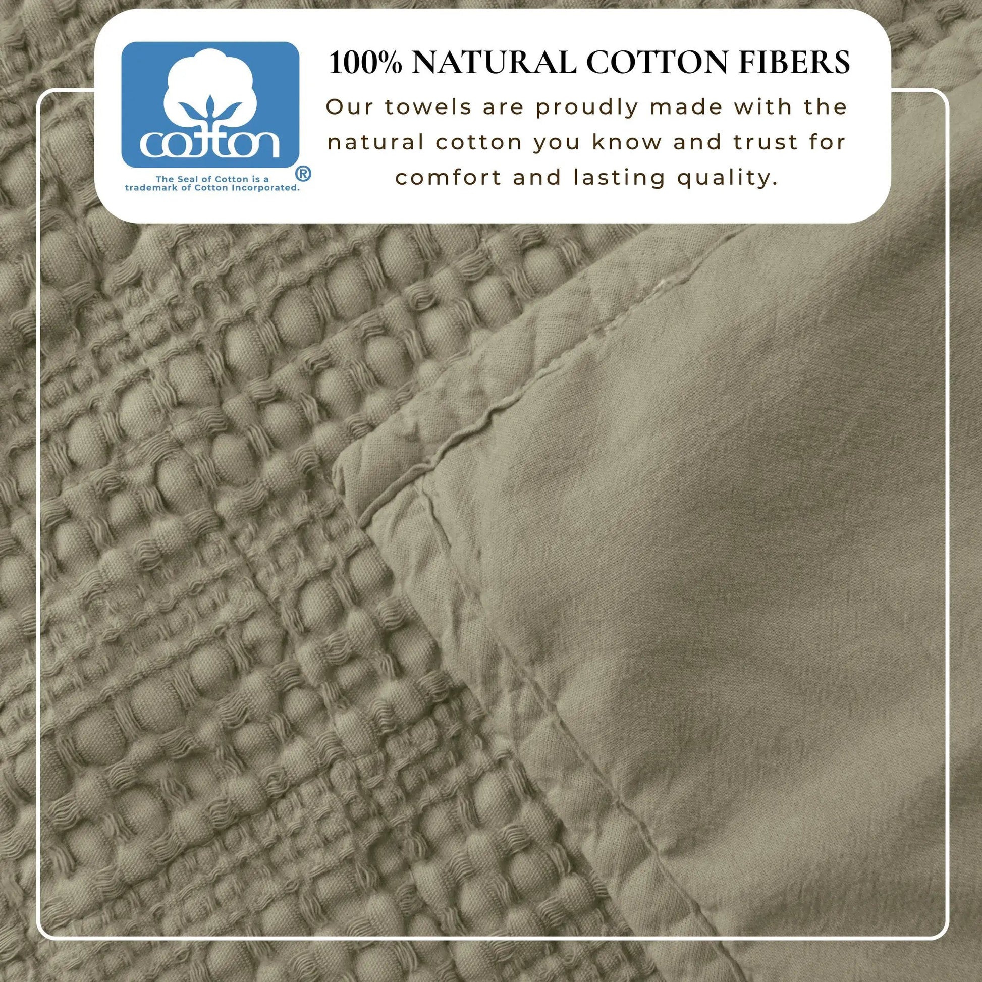 100% Cotton Honeycomb Waffle Garment Washed Quilt Set - Genevieve Collection from PriceLows™