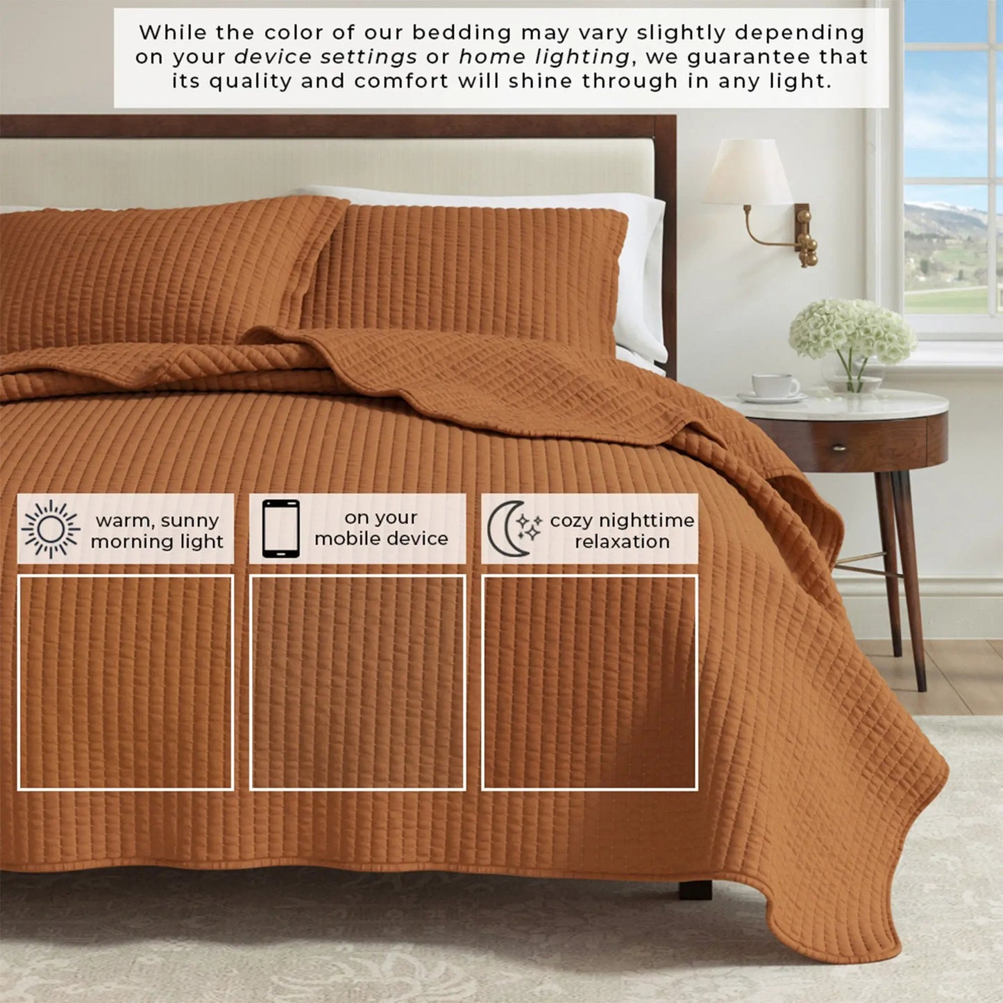 Solid Quilt - Alicia Collection from PriceLows™