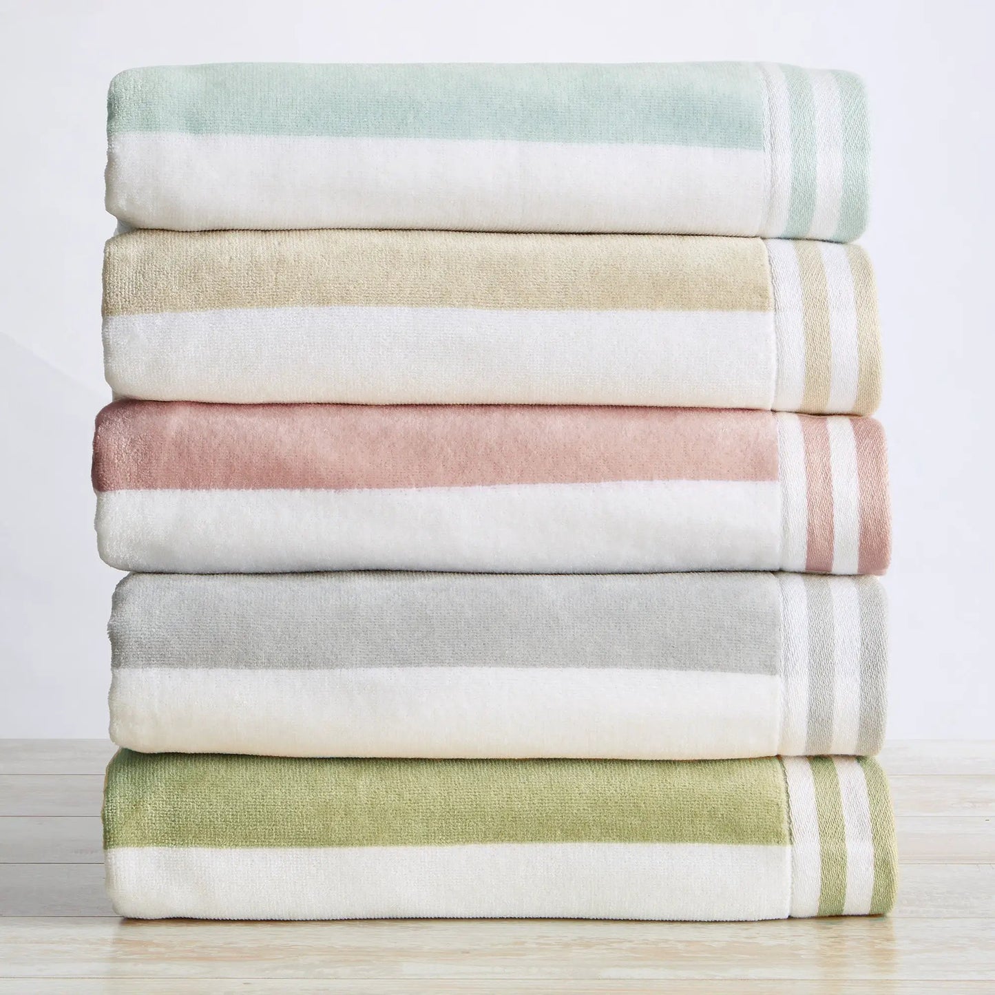 Striped Cabana Beach Towel - Edgartown Collection from PriceLows™