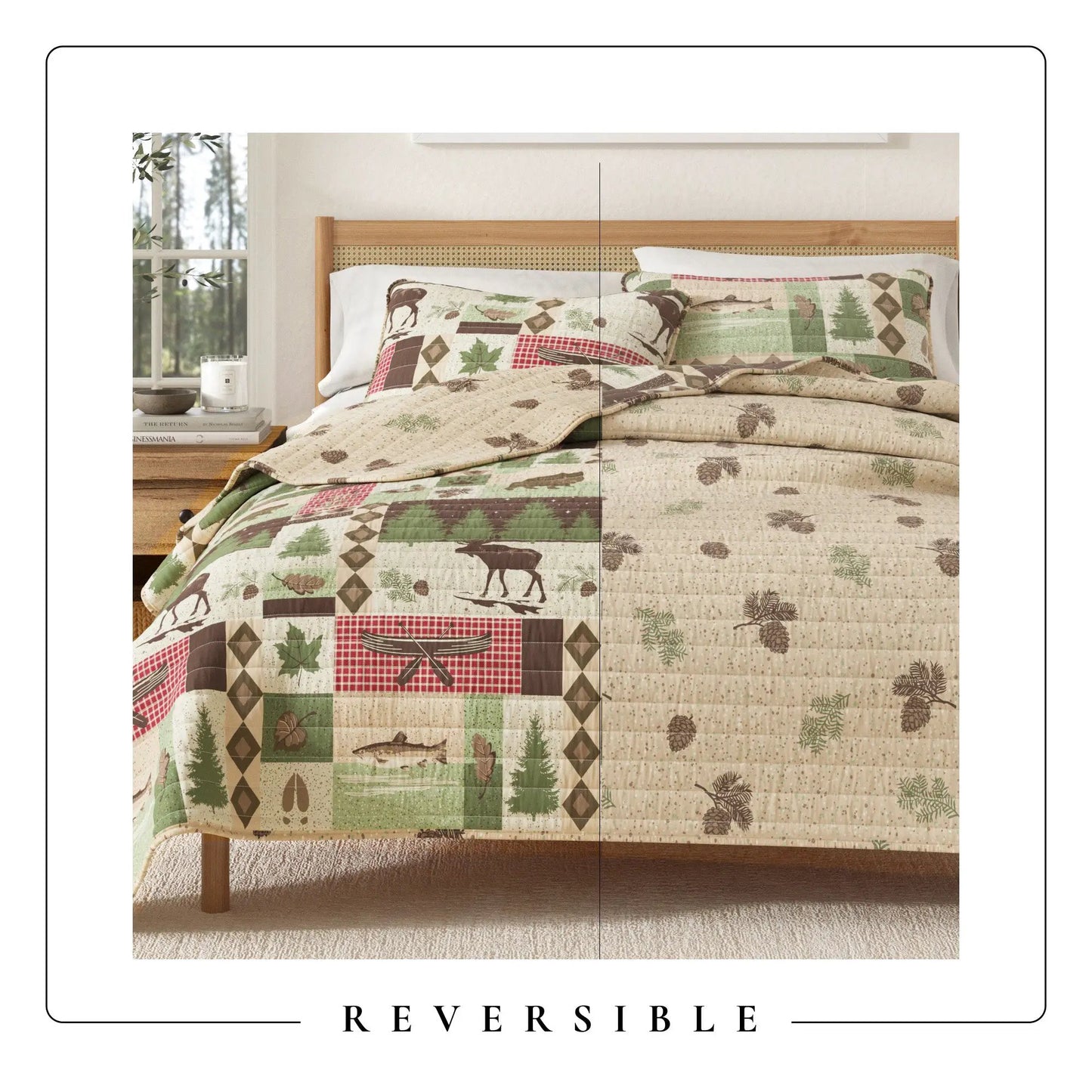Wilder Collection Lodge Quilt Set from PriceLows™