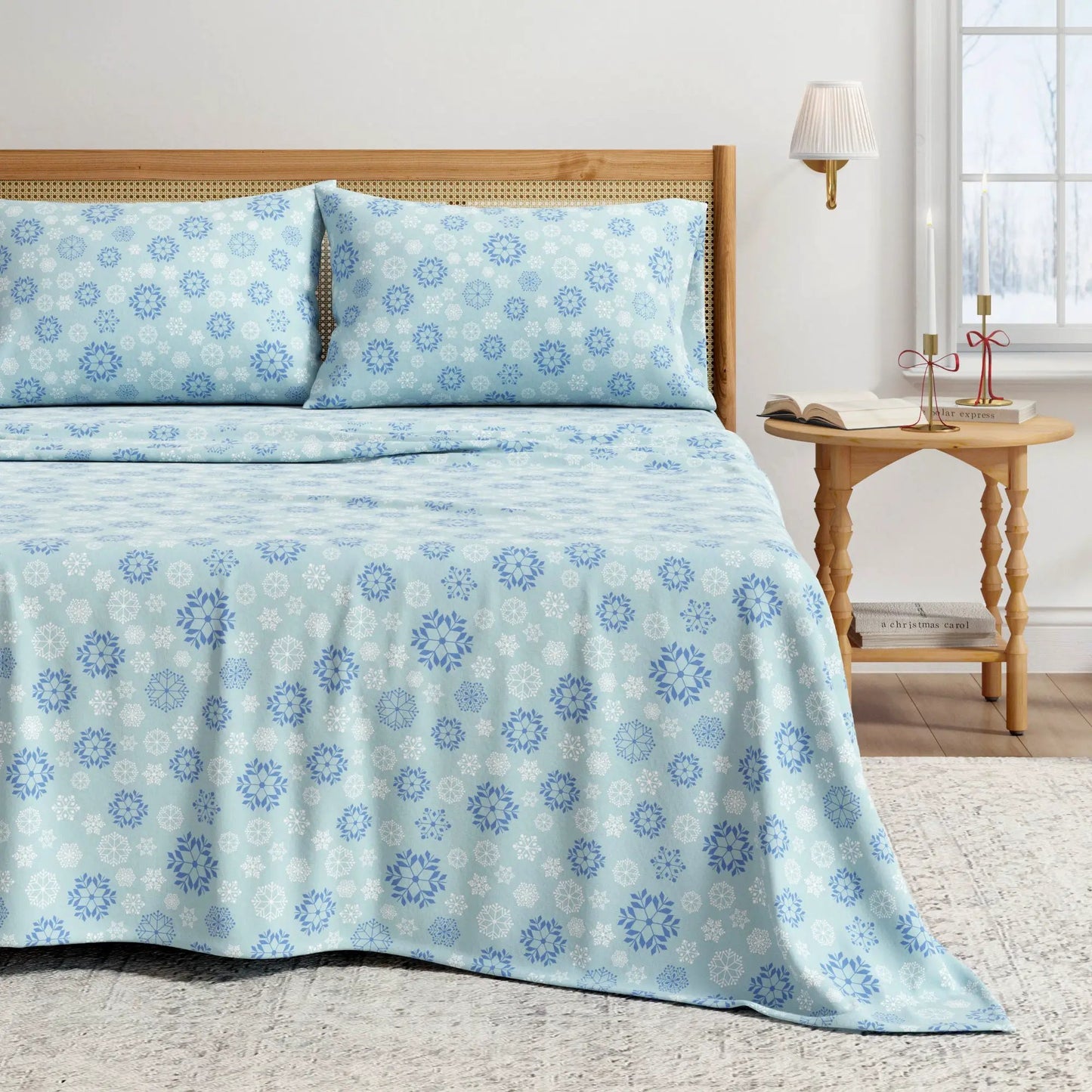 Turkish Cotton Flannel Sheet - Stratton Collection from PriceLows™