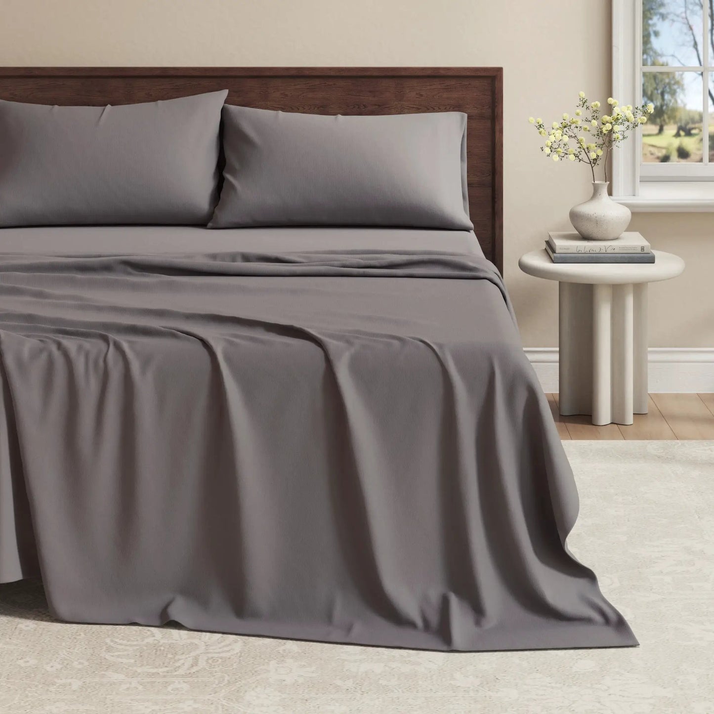 Viscose from Bamboo & Cotton Blend Jersey Knit Sheets from PriceLows™