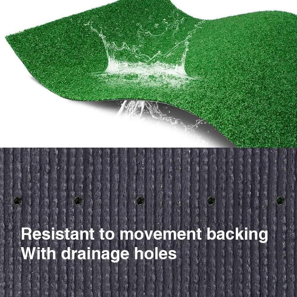 Artificial Grass Turf 7x15 Ft Outdoor Rug 0.4 Inch Height from PriceLows™