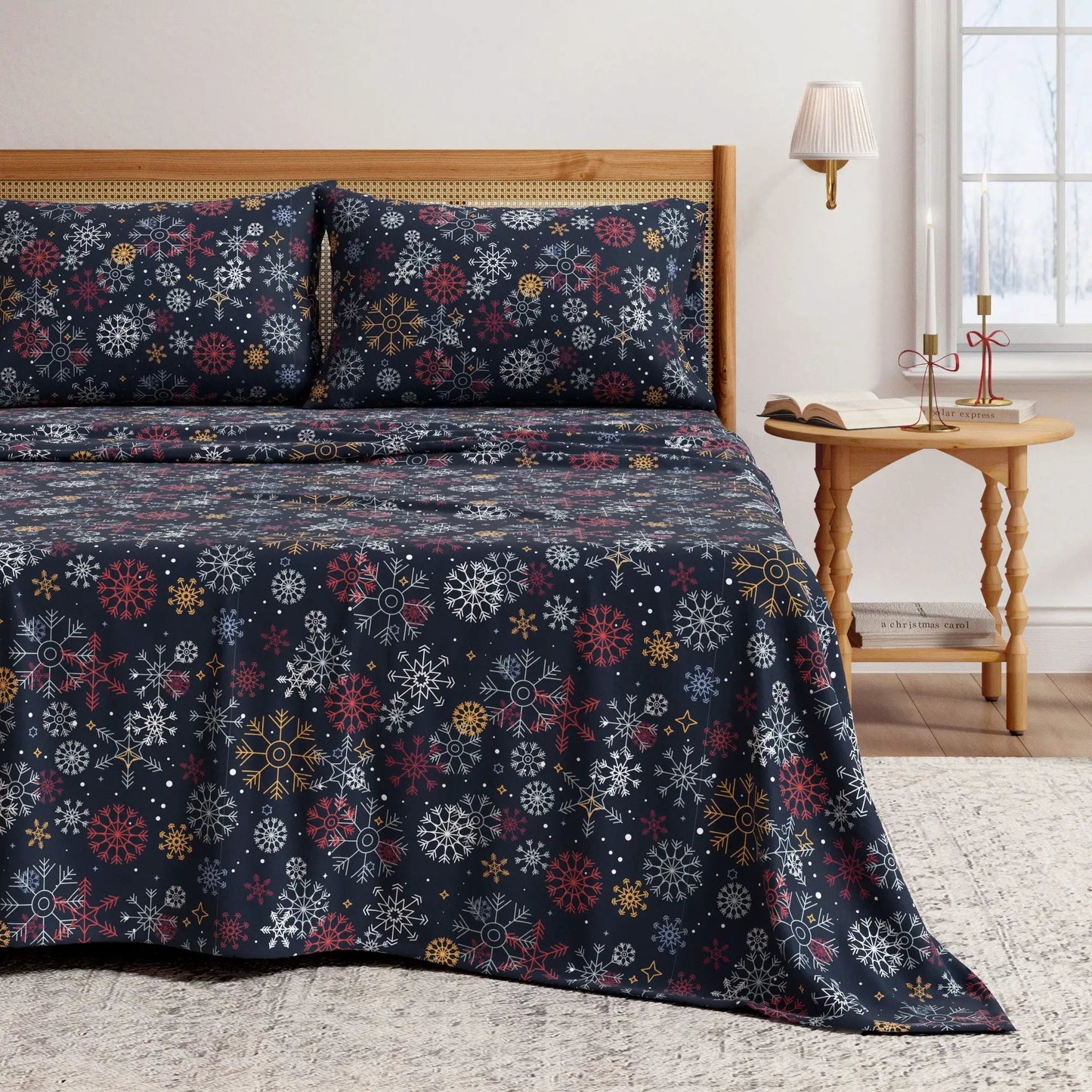 Turkish Cotton Flannel Sheet - Lakeview Collection from PriceLows™