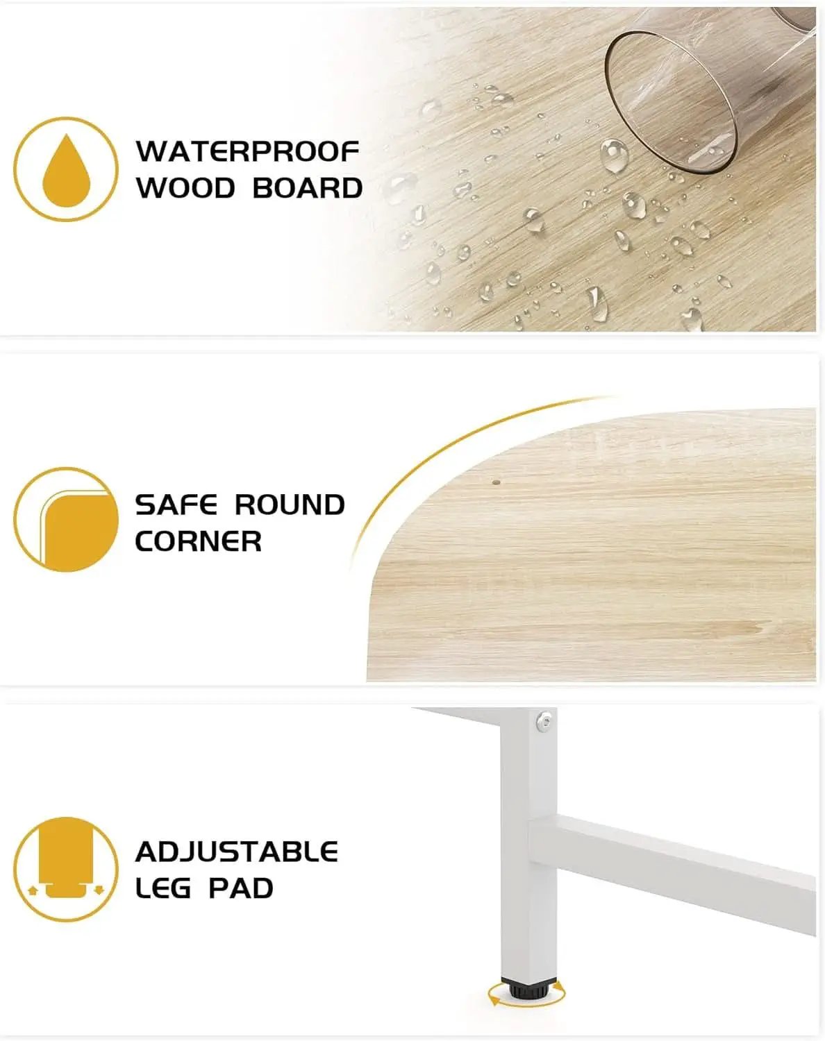 69 Inch Reversible L Shaped Desk For Home Office Use from PriceLows™