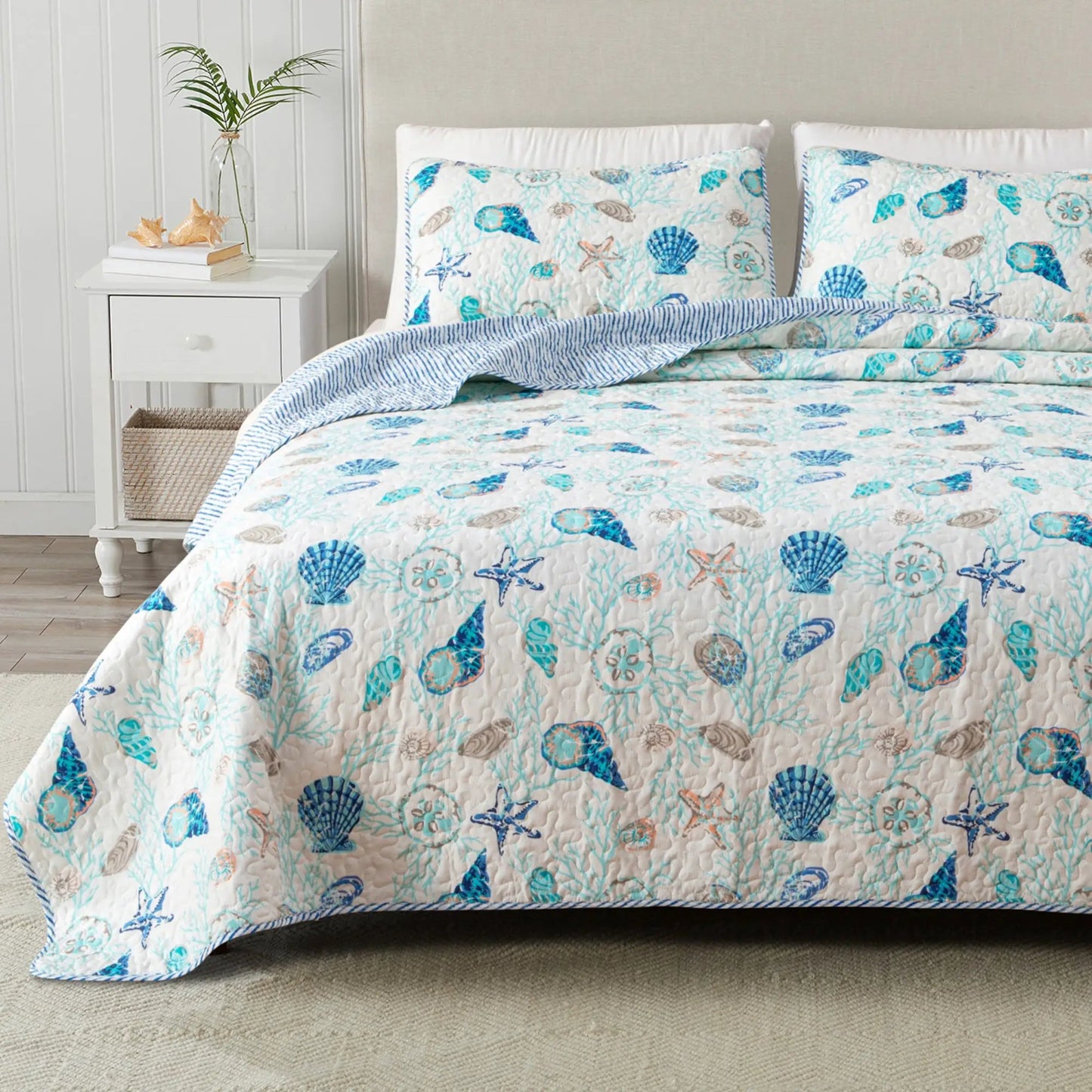 Coastal Quilt Set Bali Collection from PriceLows™