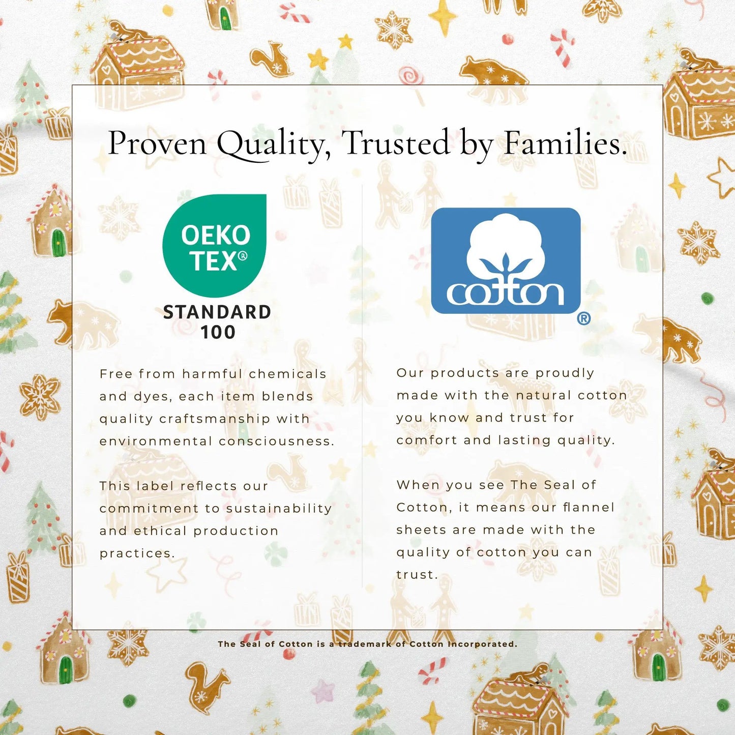 Turkish Cotton Flannel Sheet Set - Kids' Christmas Collection from PriceLows™
