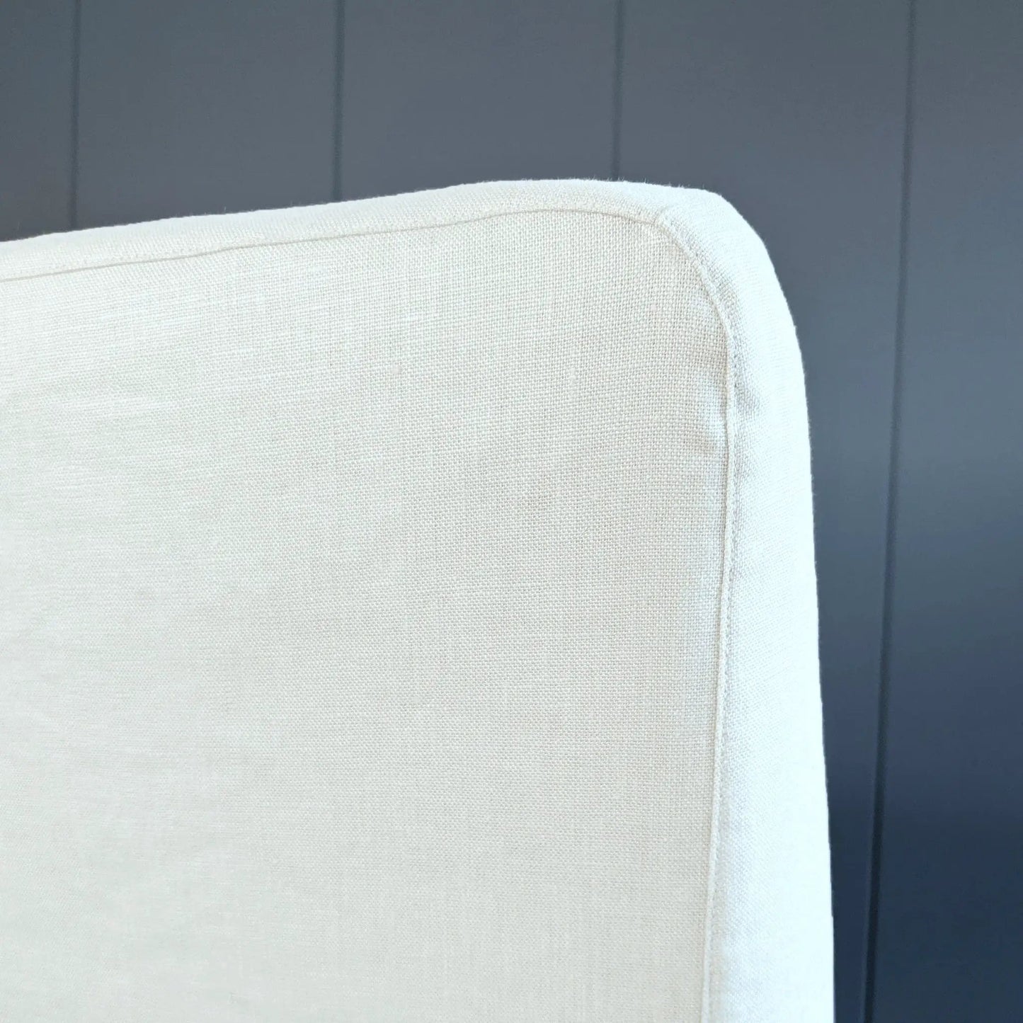 White European Linen Canvas Dining Chair Slipcovers – Set of 2 – Compatible with IKEA Henriksdal (USA/Canada Size) from PriceLows™