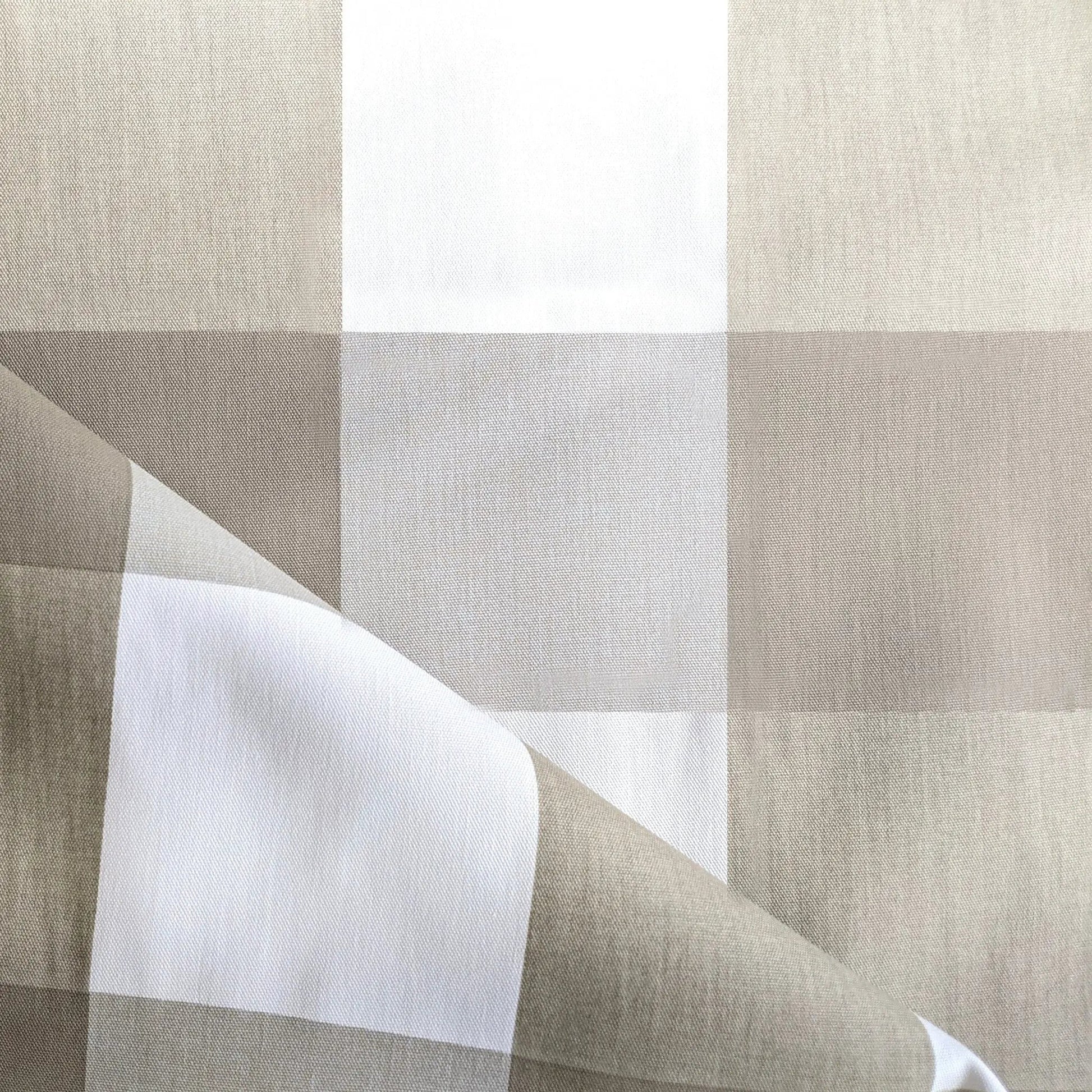 Buffalo Check Beige Dining Chair Slipcovers – Set of 2 – Compatible with IKEA Henriksdal (USA/CA Size) from PriceLows™