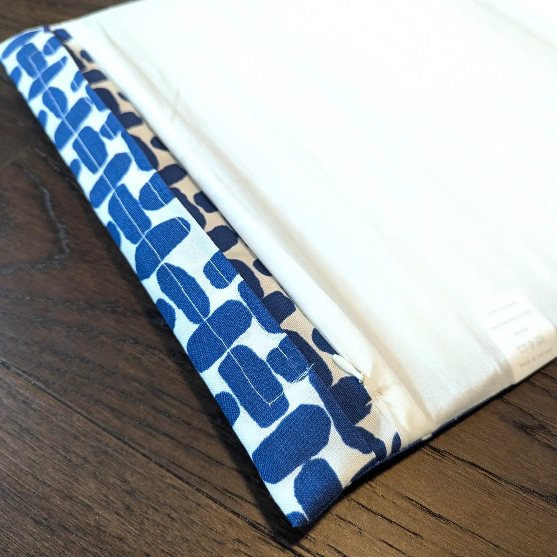 Blue Abstract Print Cushion Cover, Compatible with IKEA Children's Poang from PriceLows™