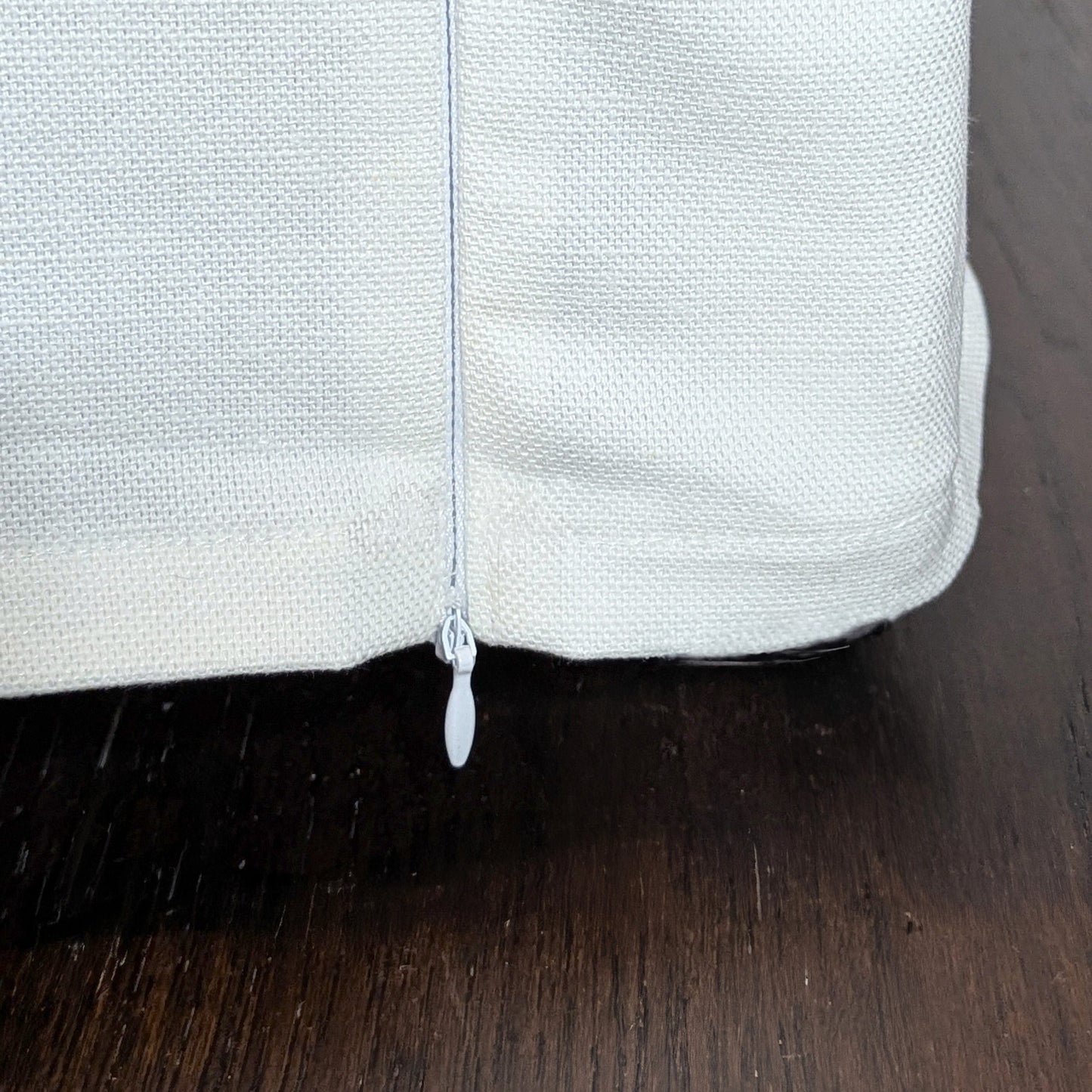 Solid White European Linen Slipcover – Compatible with IKEA Knopparp Sofa (2-Seater or 3-Seater) from PriceLows™