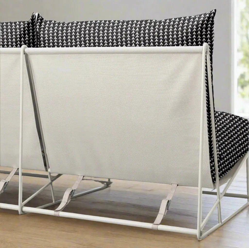 Black Vine Indoor Slipcovers, Compatible with IKEA Havsten - Made to Order from PriceLows™