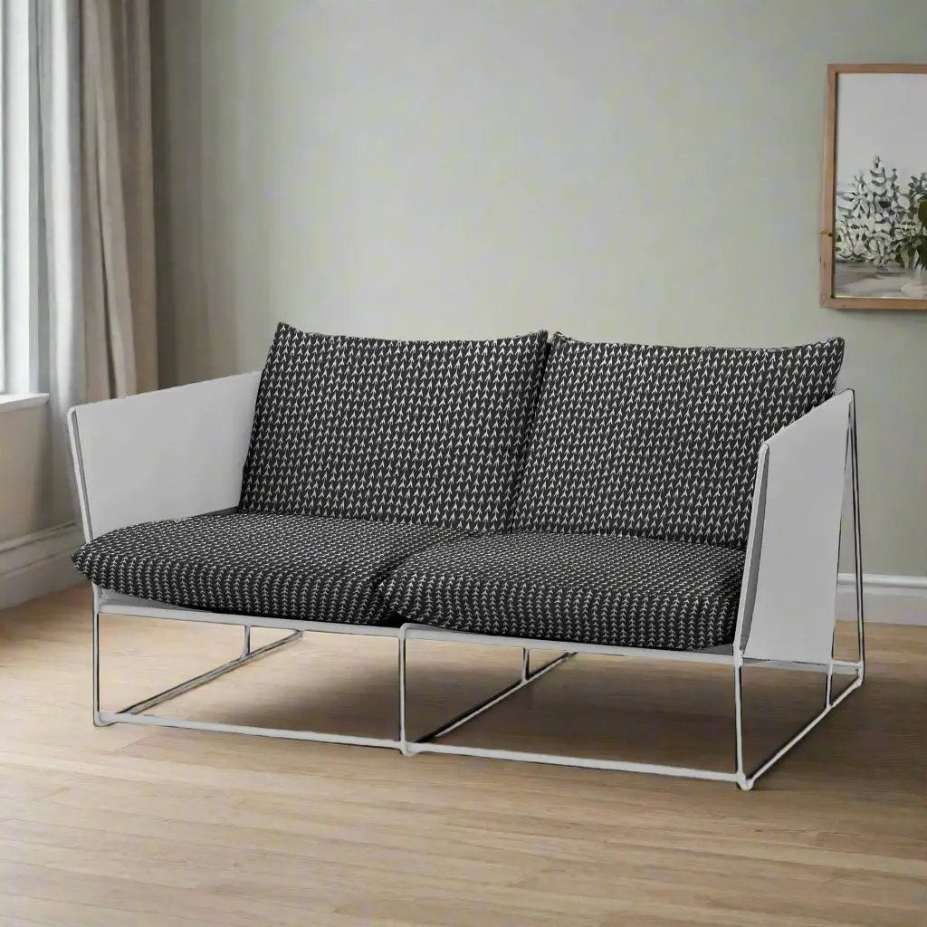 Black Vine Indoor Slipcovers, Compatible with IKEA Havsten - Made to Order from PriceLows™