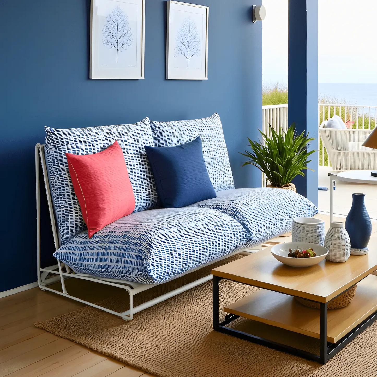 Blue Rain Outdoor Slipcovers – Compatible with IKEA Havsten from PriceLows™