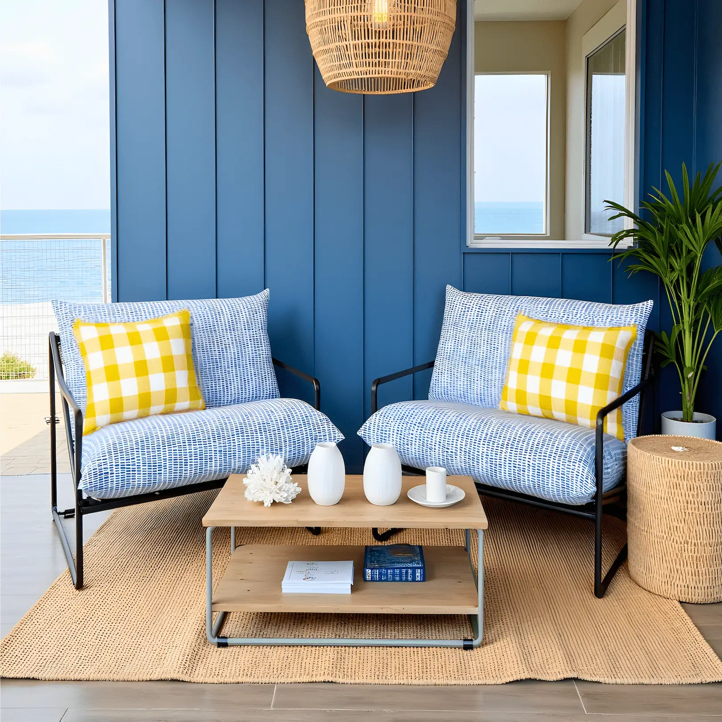 Blue Rain Outdoor Slipcovers – Compatible with IKEA Havsten from PriceLows™